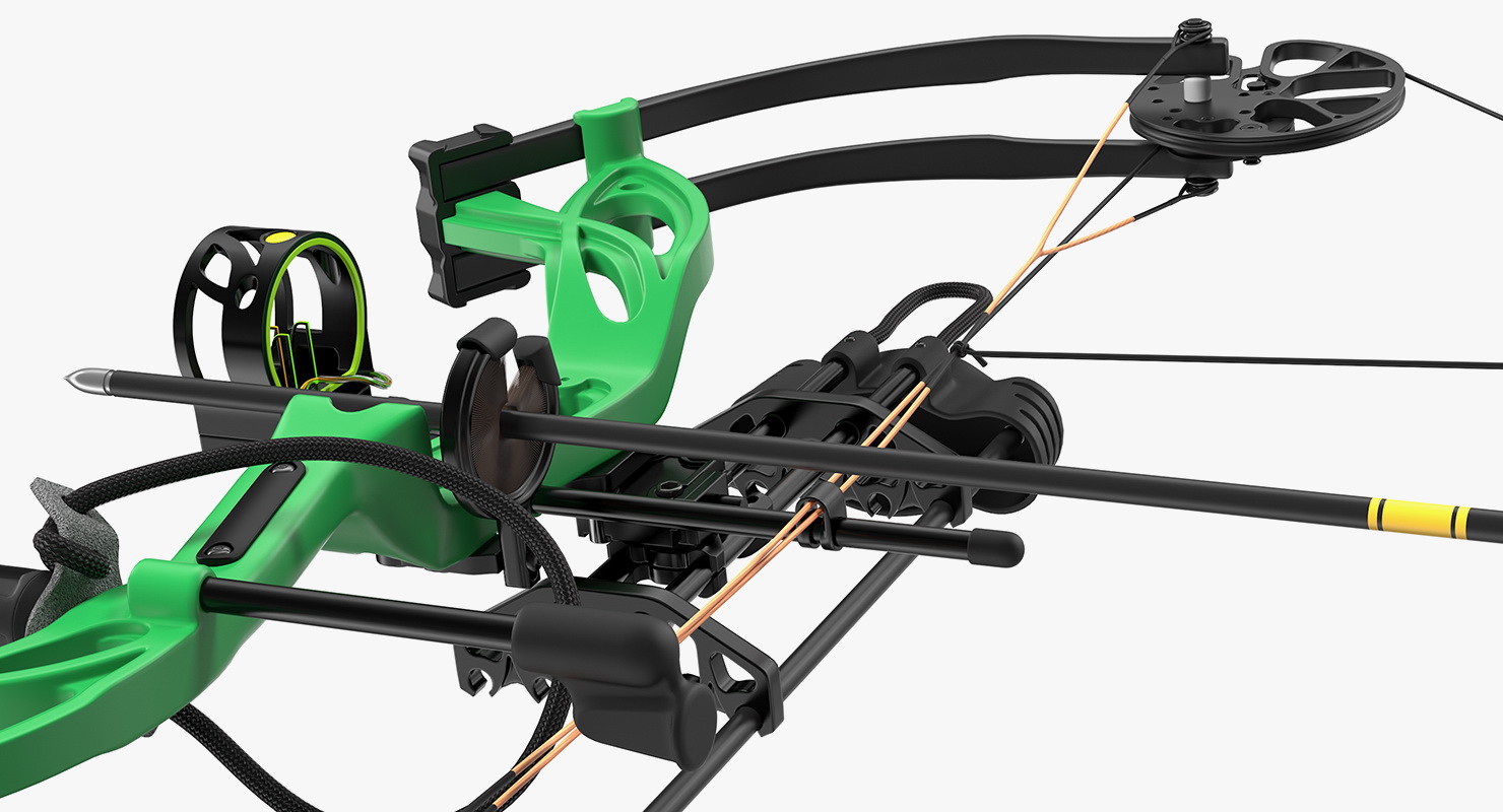 3D Armed Compound Bow Generic