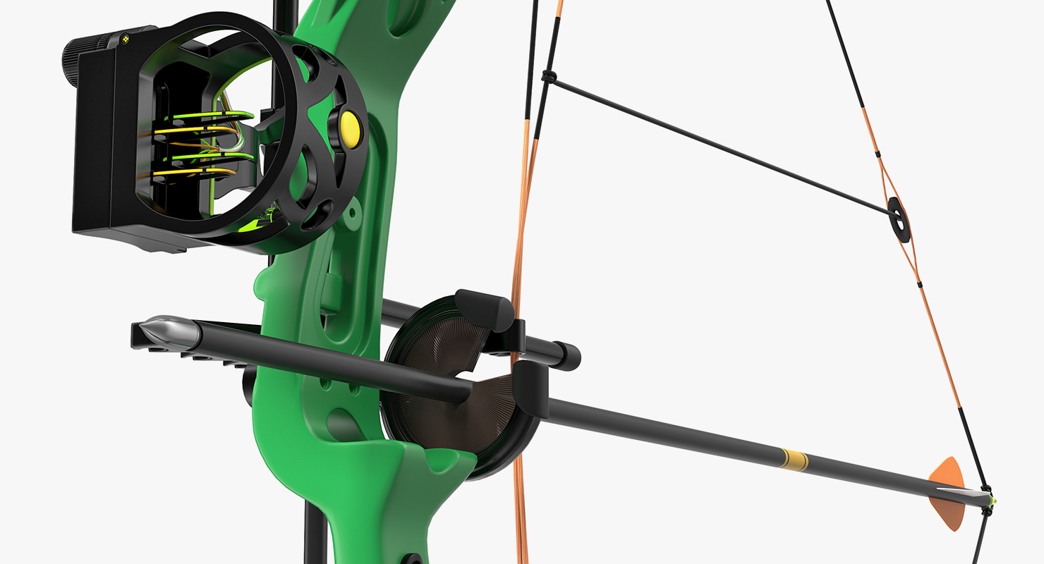 3D Armed Compound Bow Generic