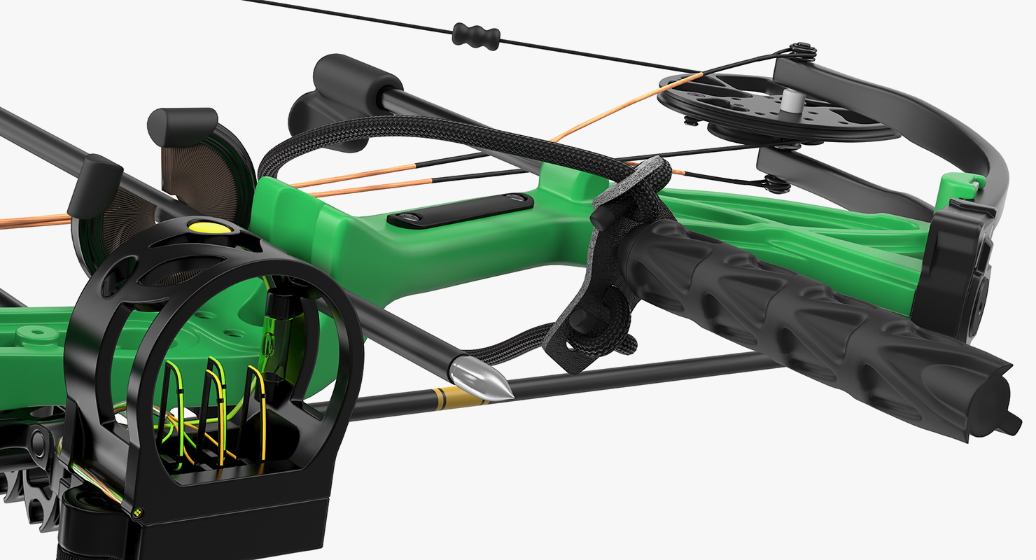 3D Armed Compound Bow Generic