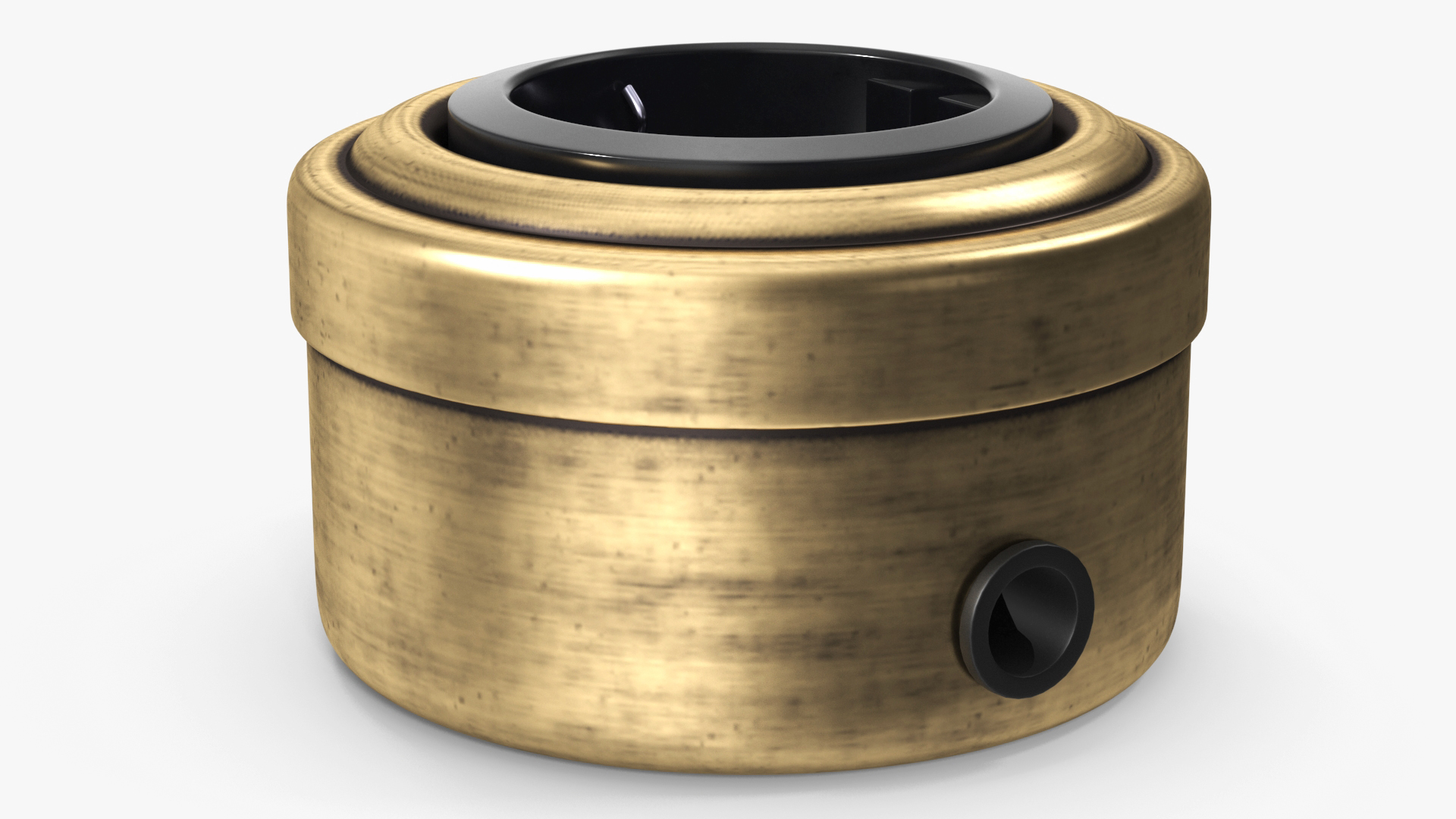 Retro Brass Sockets 3D model