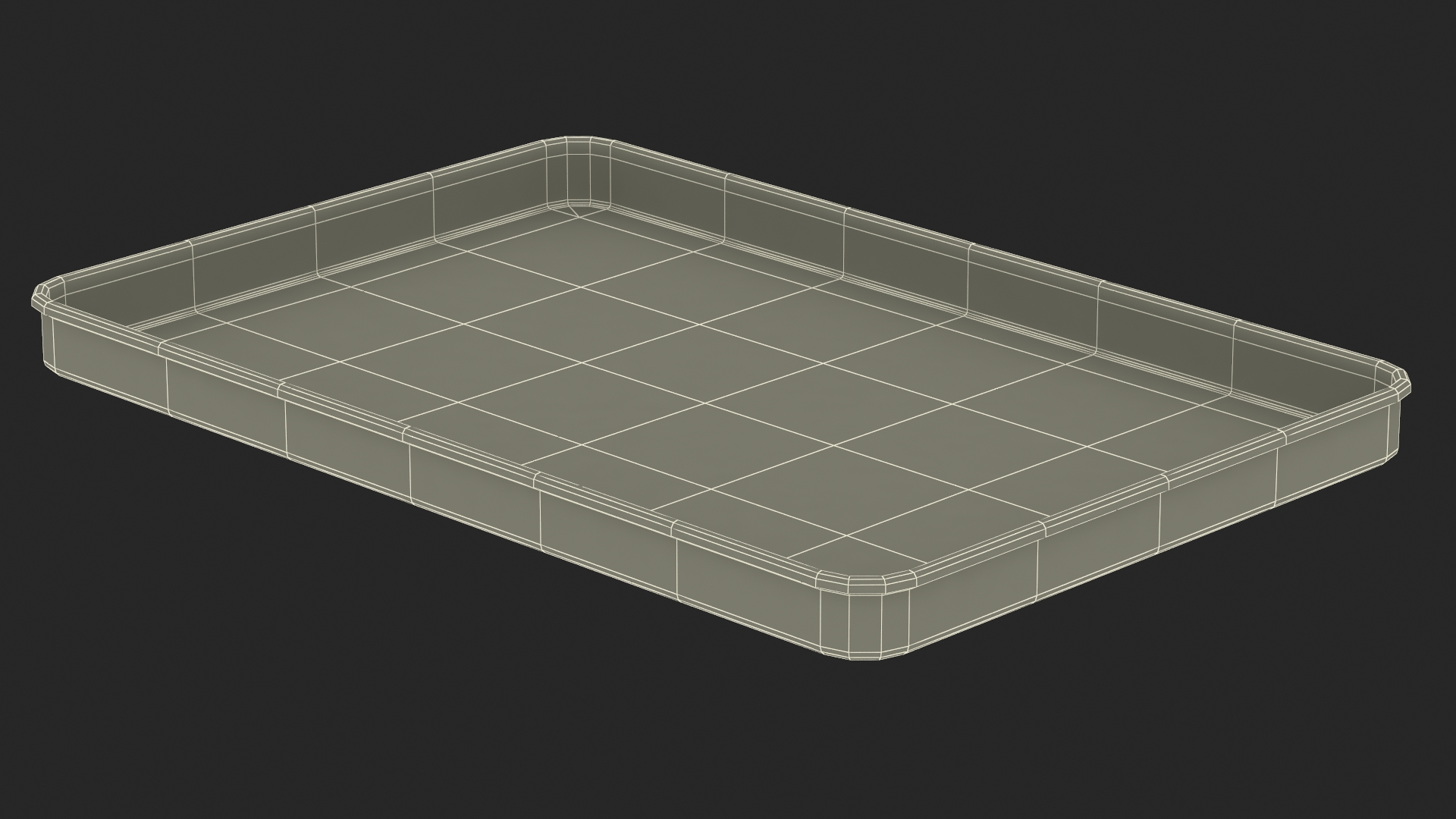 3D Bakeware Oven Tray model