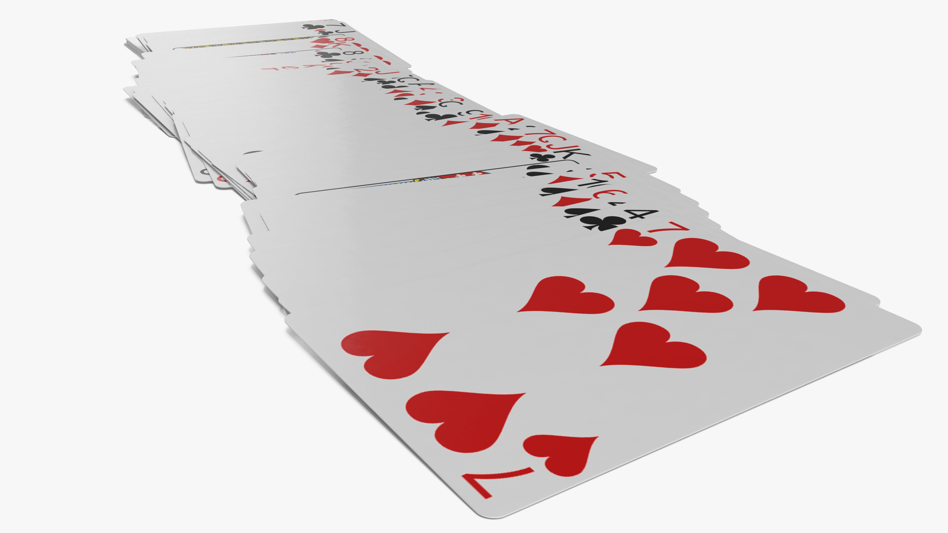 3D model Set of Playing Cards