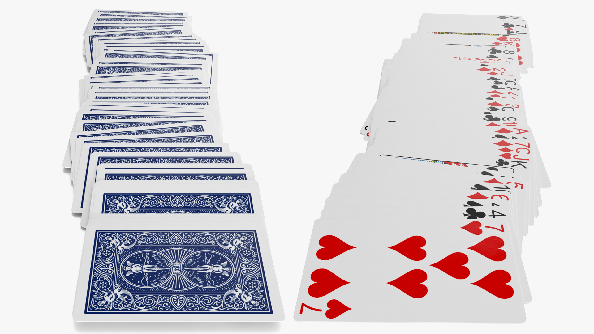 3D model Set of Playing Cards