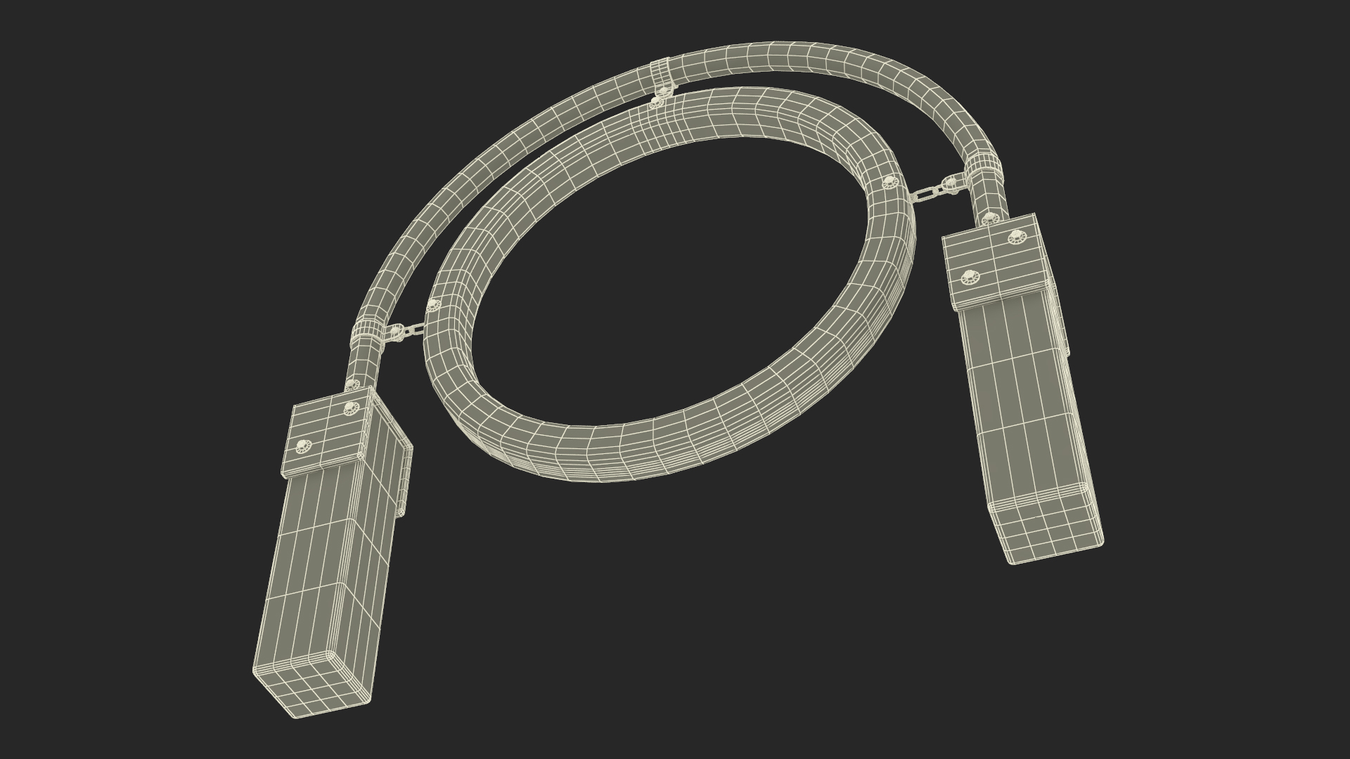 Hanging Ring for Dog Training Park 3D model