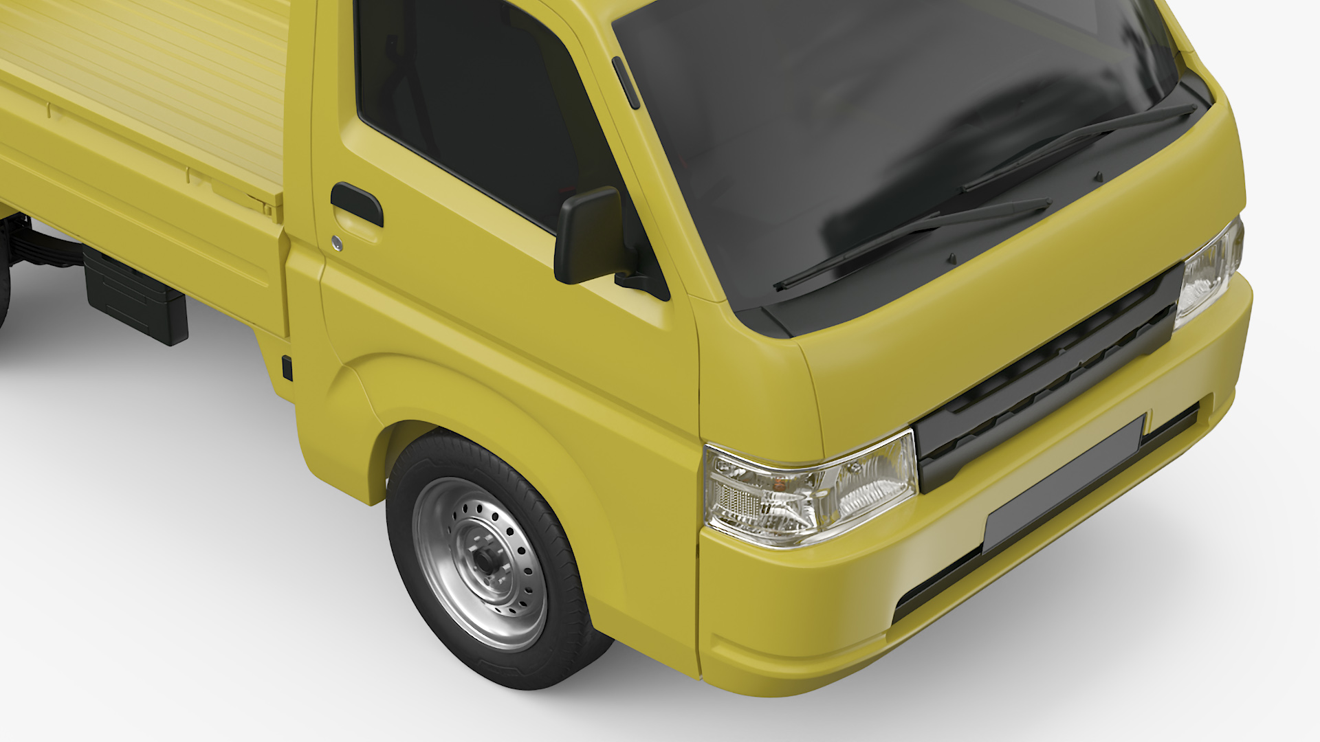 Flatbed Truck for Transportation 3D