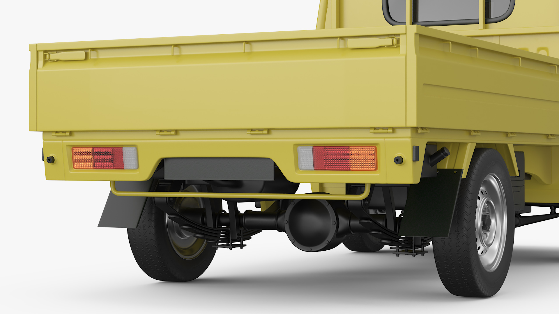 Flatbed Truck for Transportation 3D