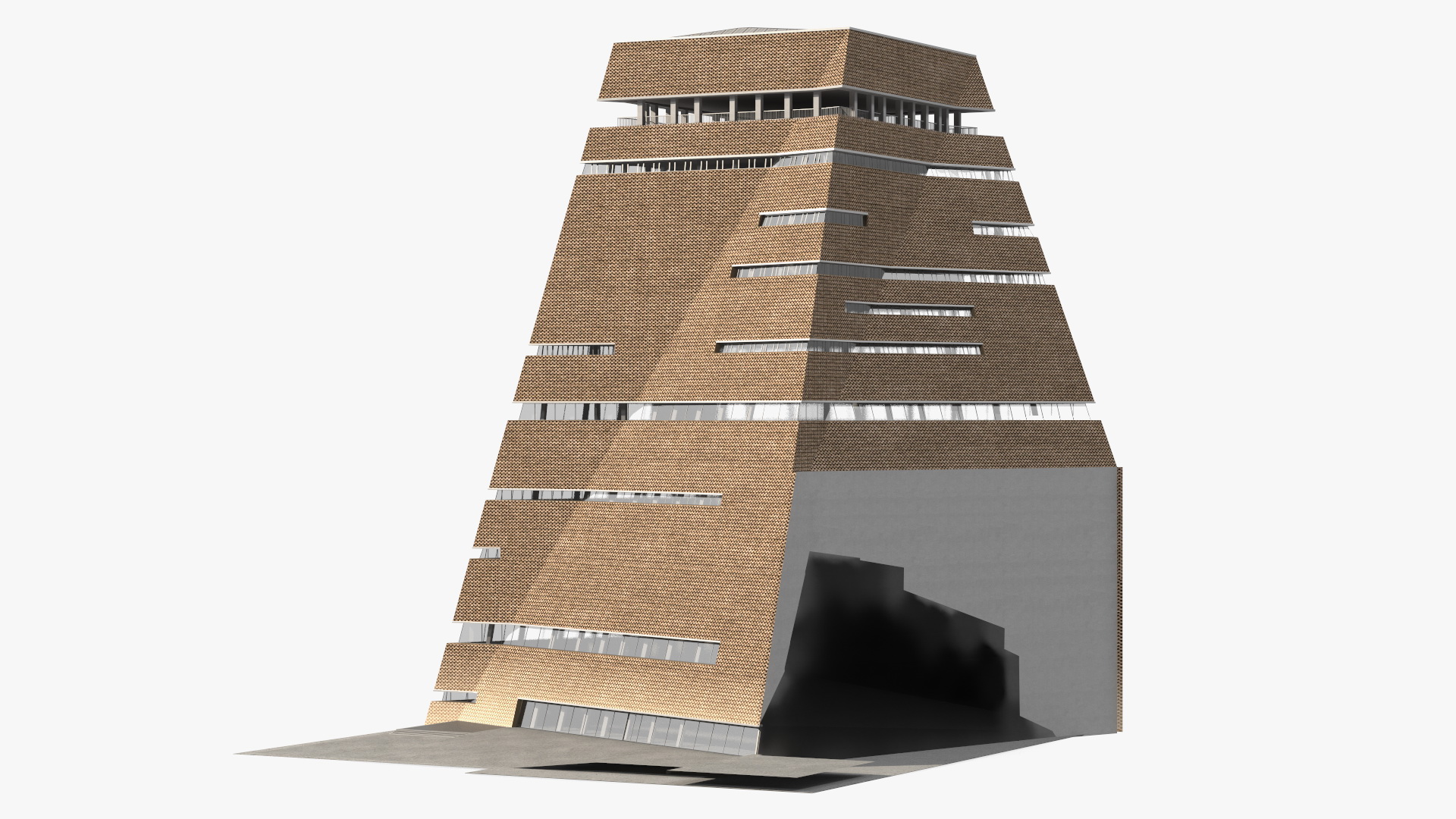 Tate Modern Switch House 3D model