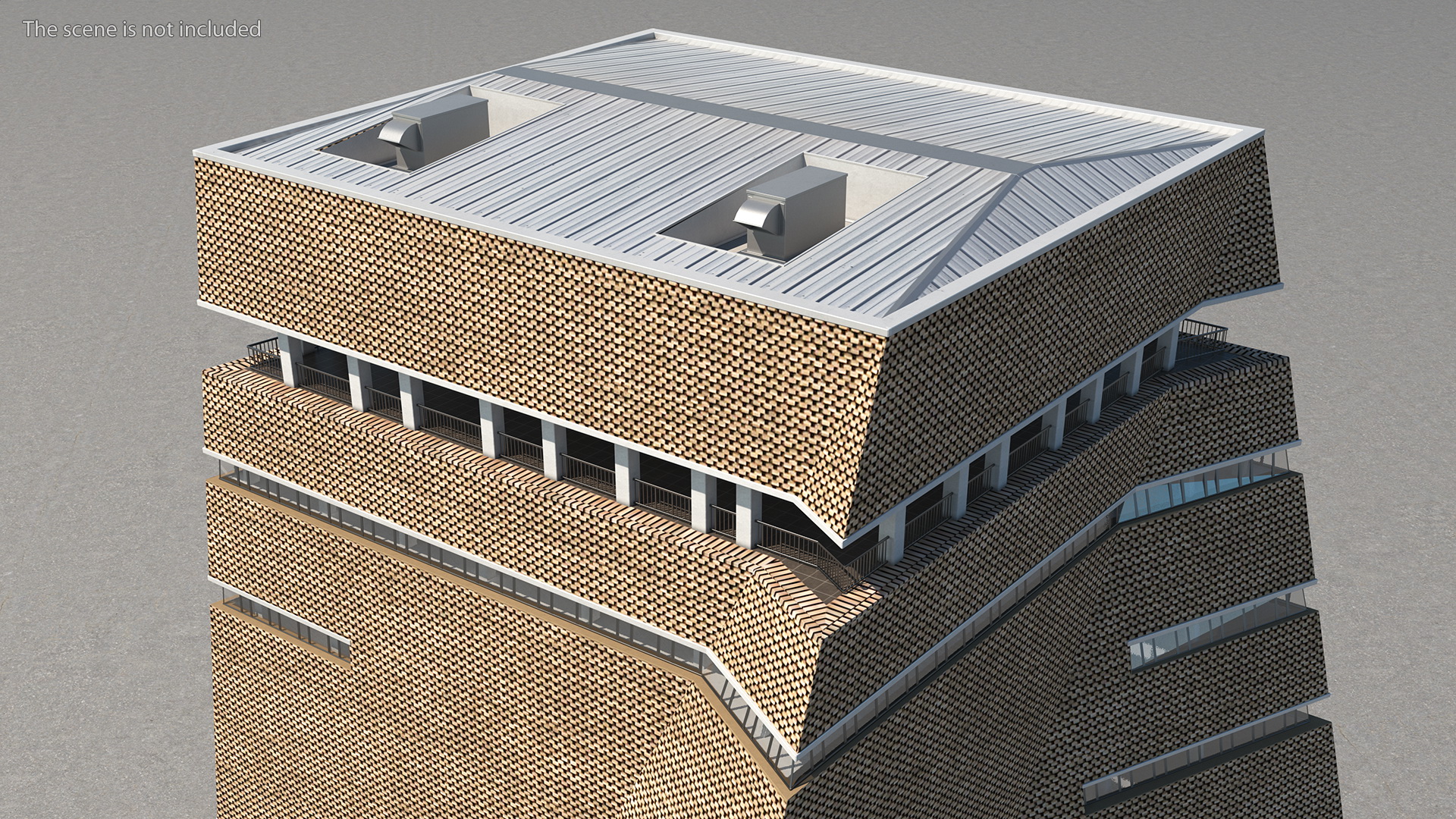 Tate Modern Switch House 3D model