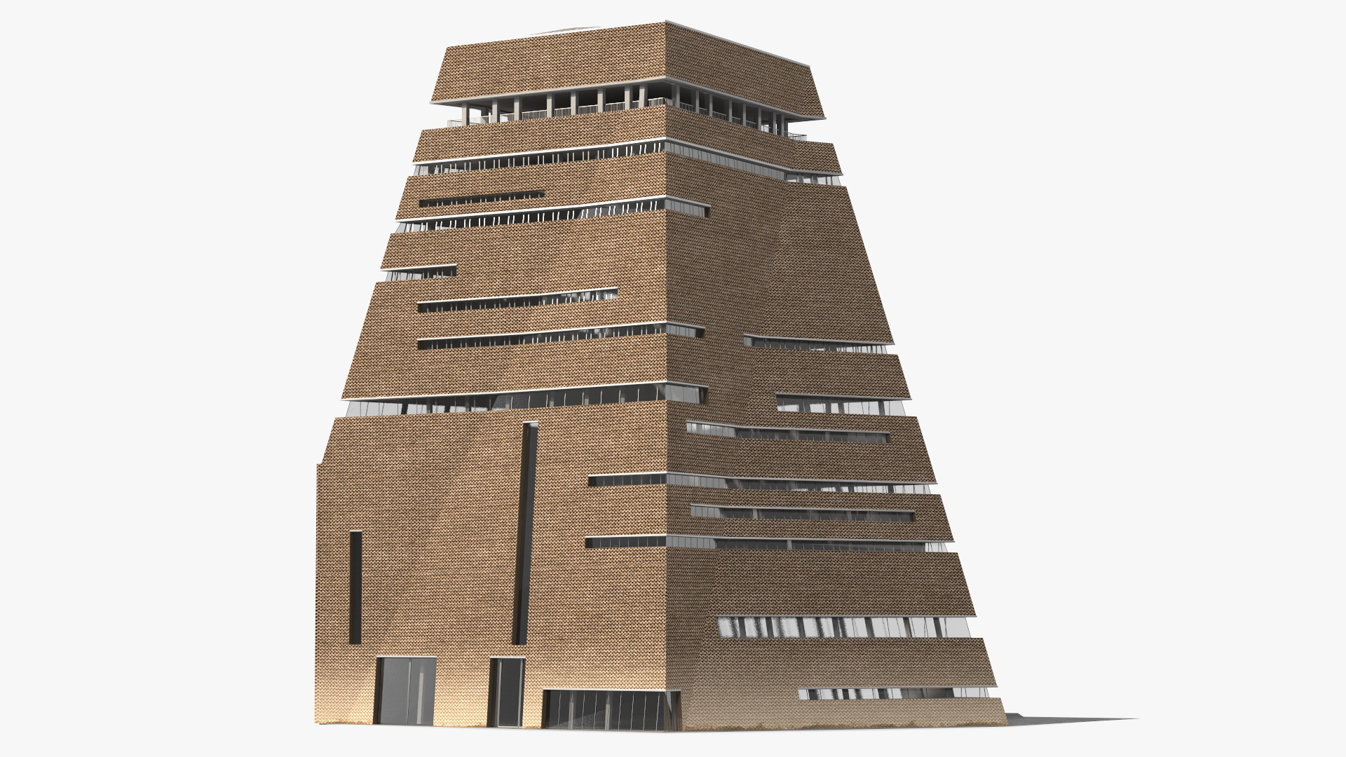 Tate Modern Switch House 3D model