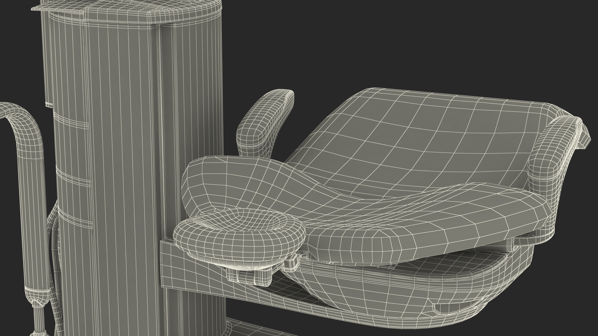 3D Modern Dental Unit model