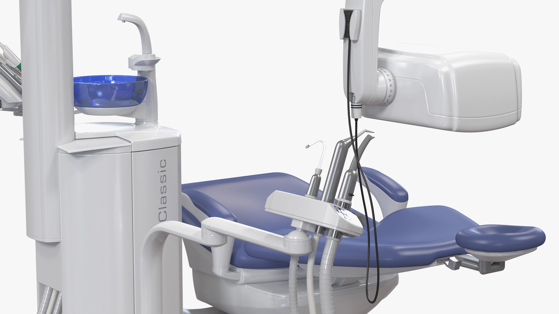 3D Modern Dental Unit model