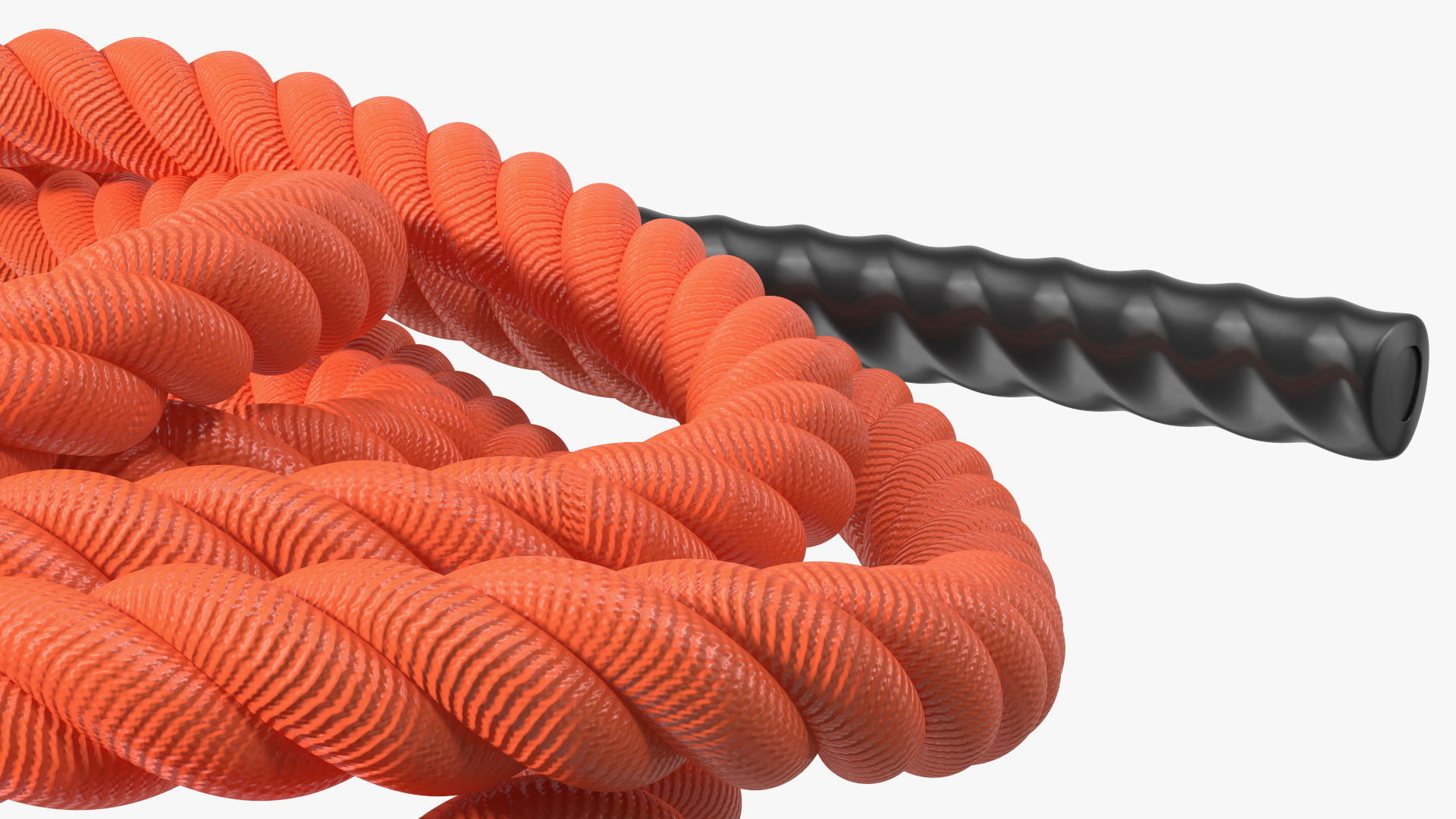 3D Fitness Battle Rope Orange