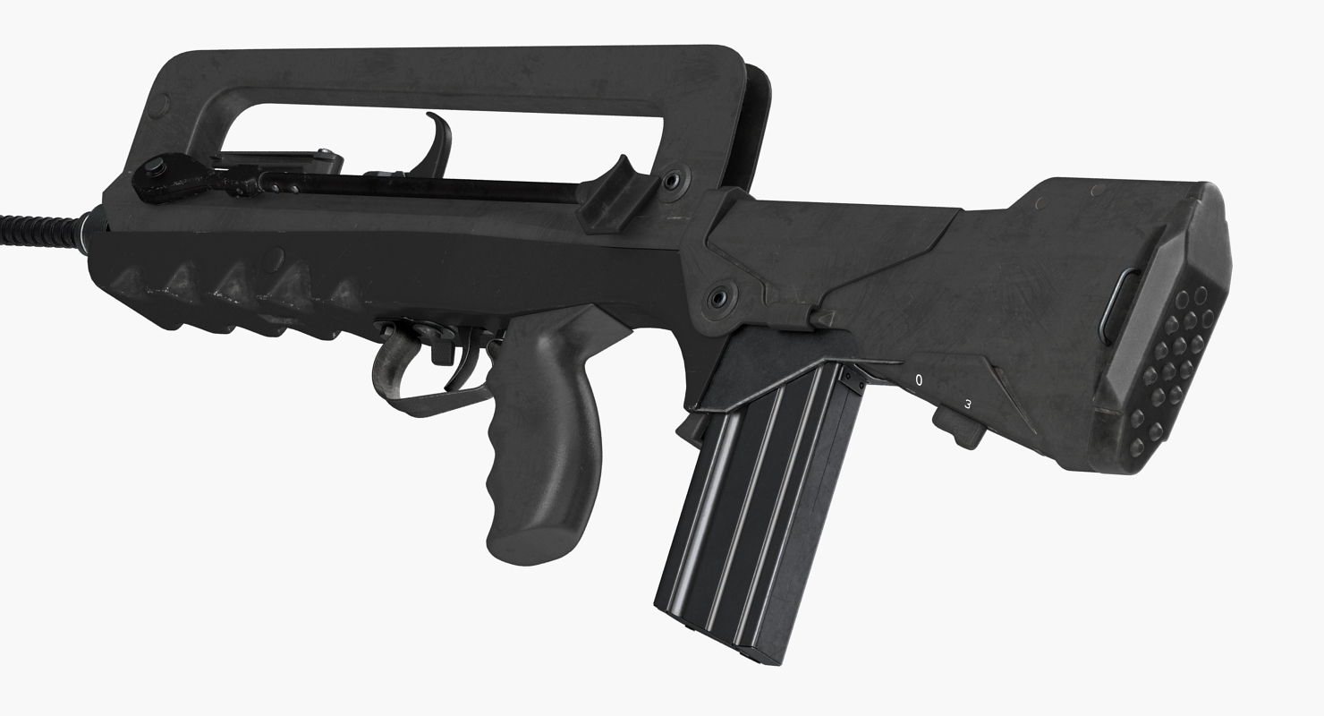 Assault Rifle FAMAS F1 3D