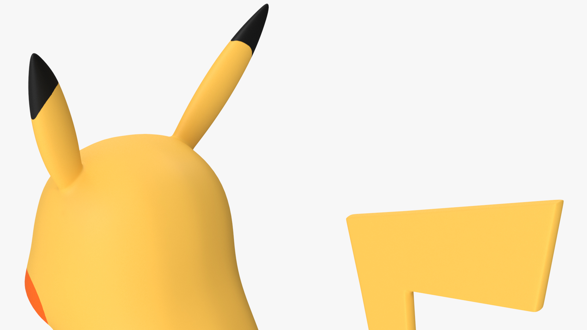 3D model Cartoon Character Pikachu