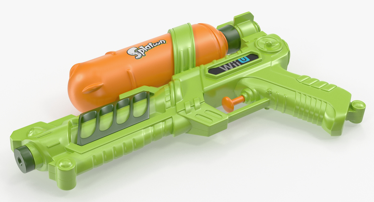 3D Splatoon Water Gun model