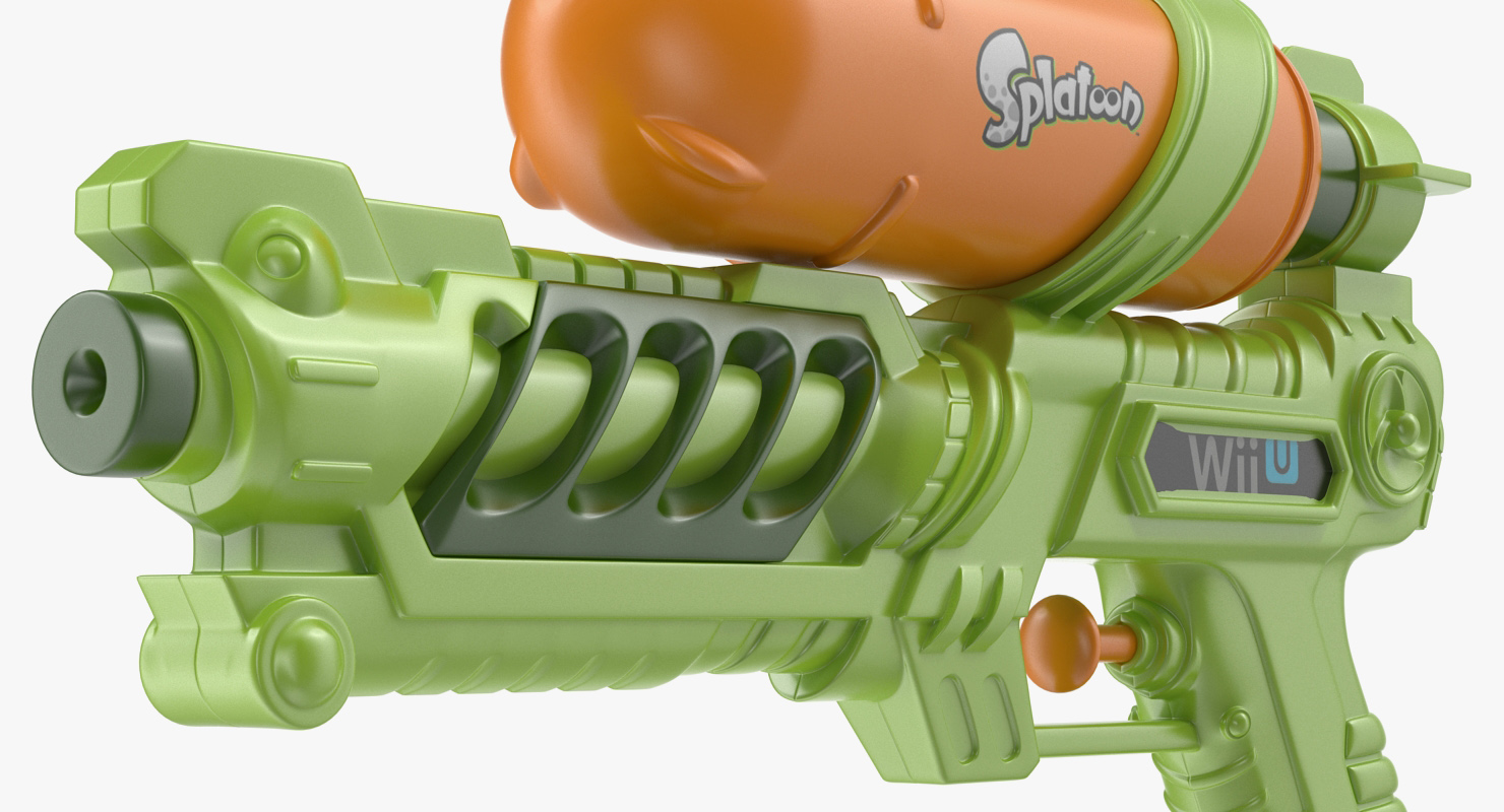 3D Splatoon Water Gun model