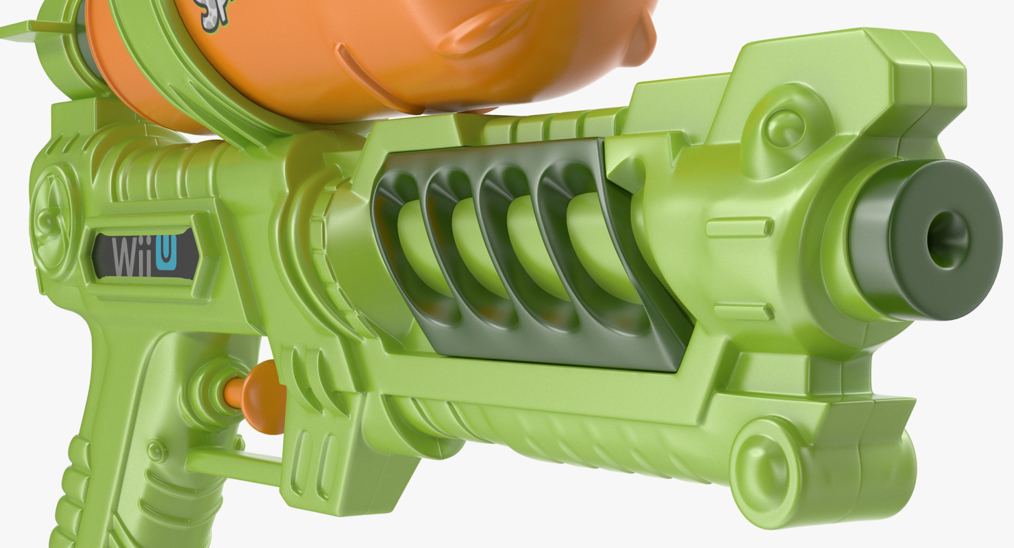 3D Splatoon Water Gun model