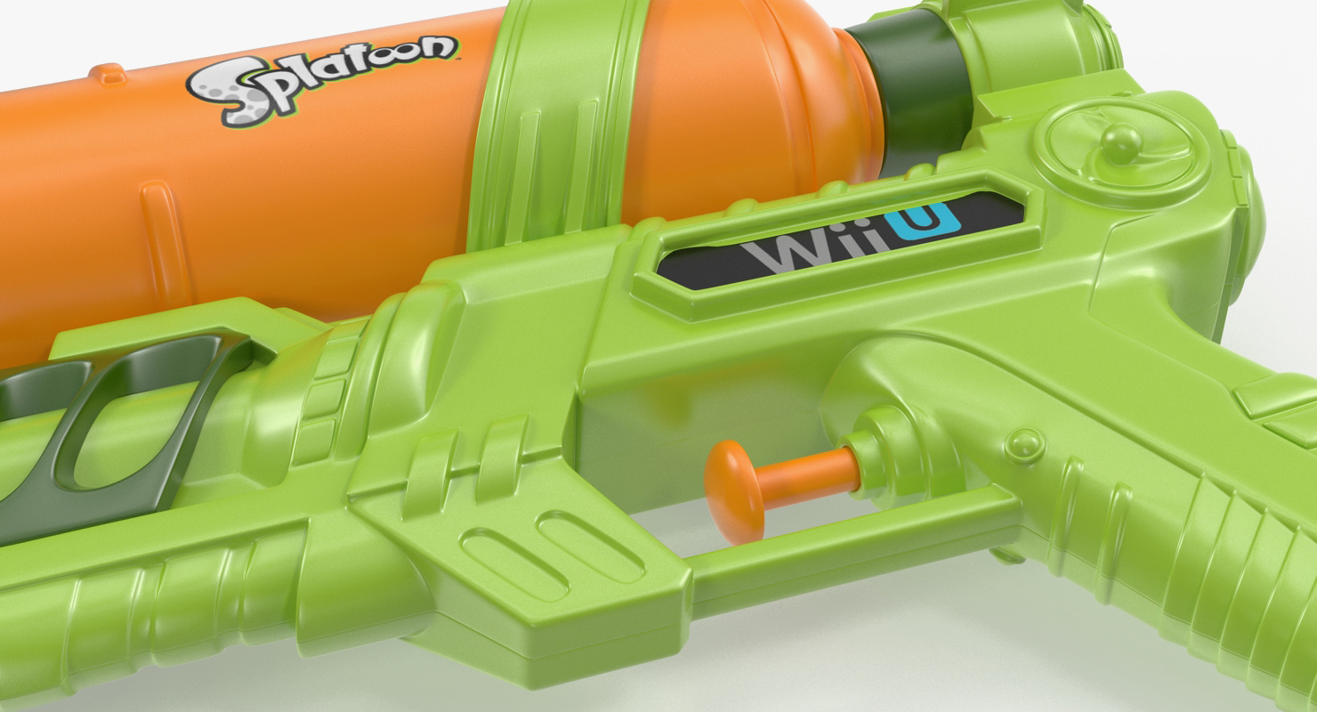 3D Splatoon Water Gun model