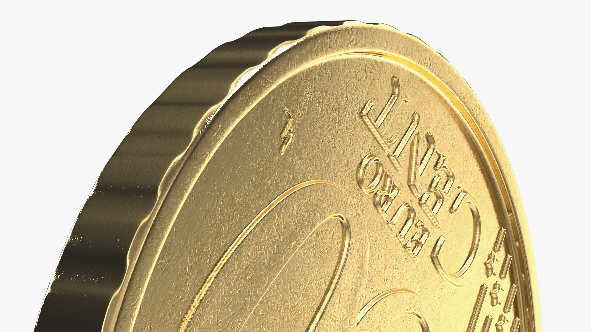 50 Euro Cent France 3D model