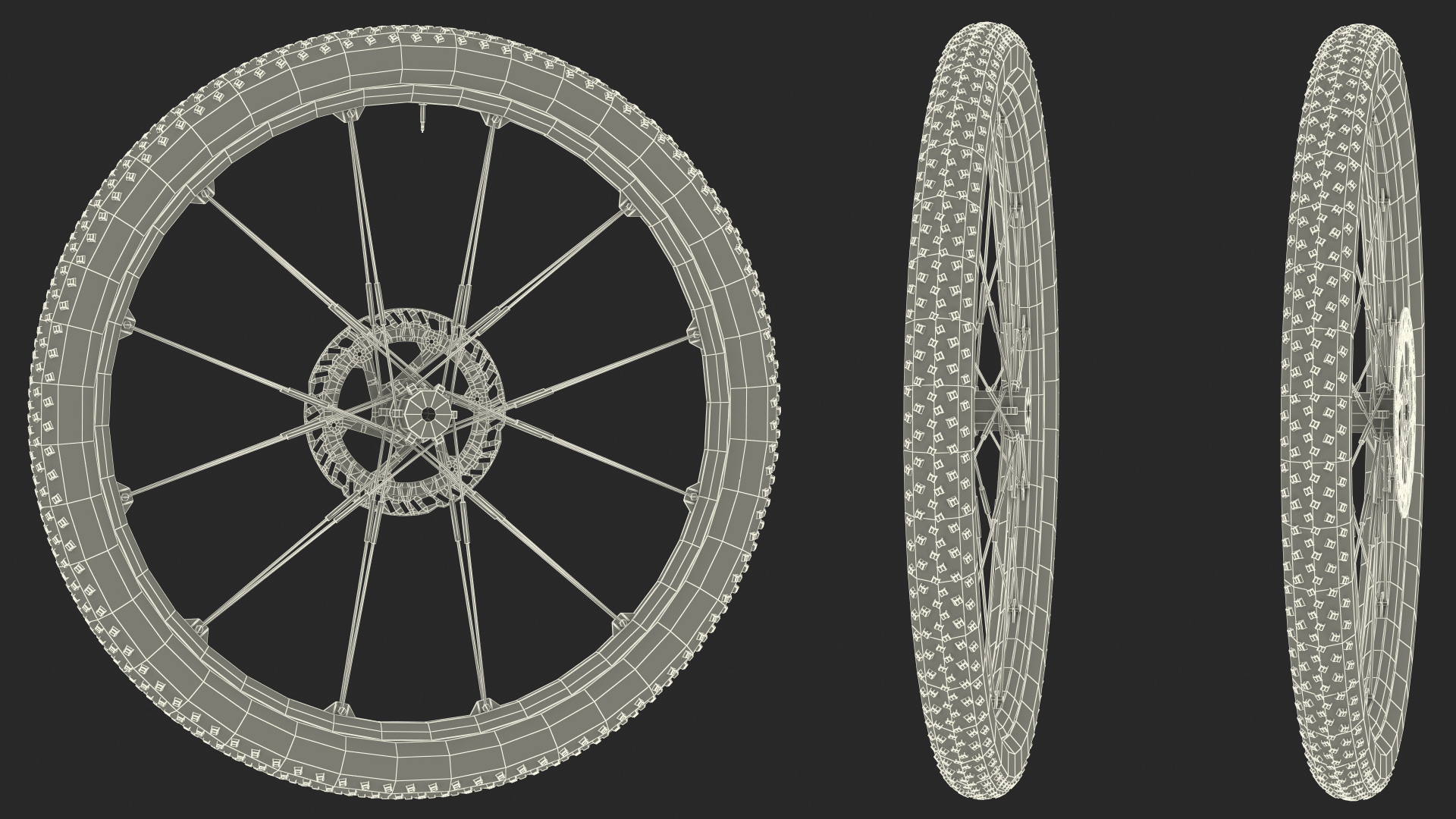 Front Wheel eBike 3D