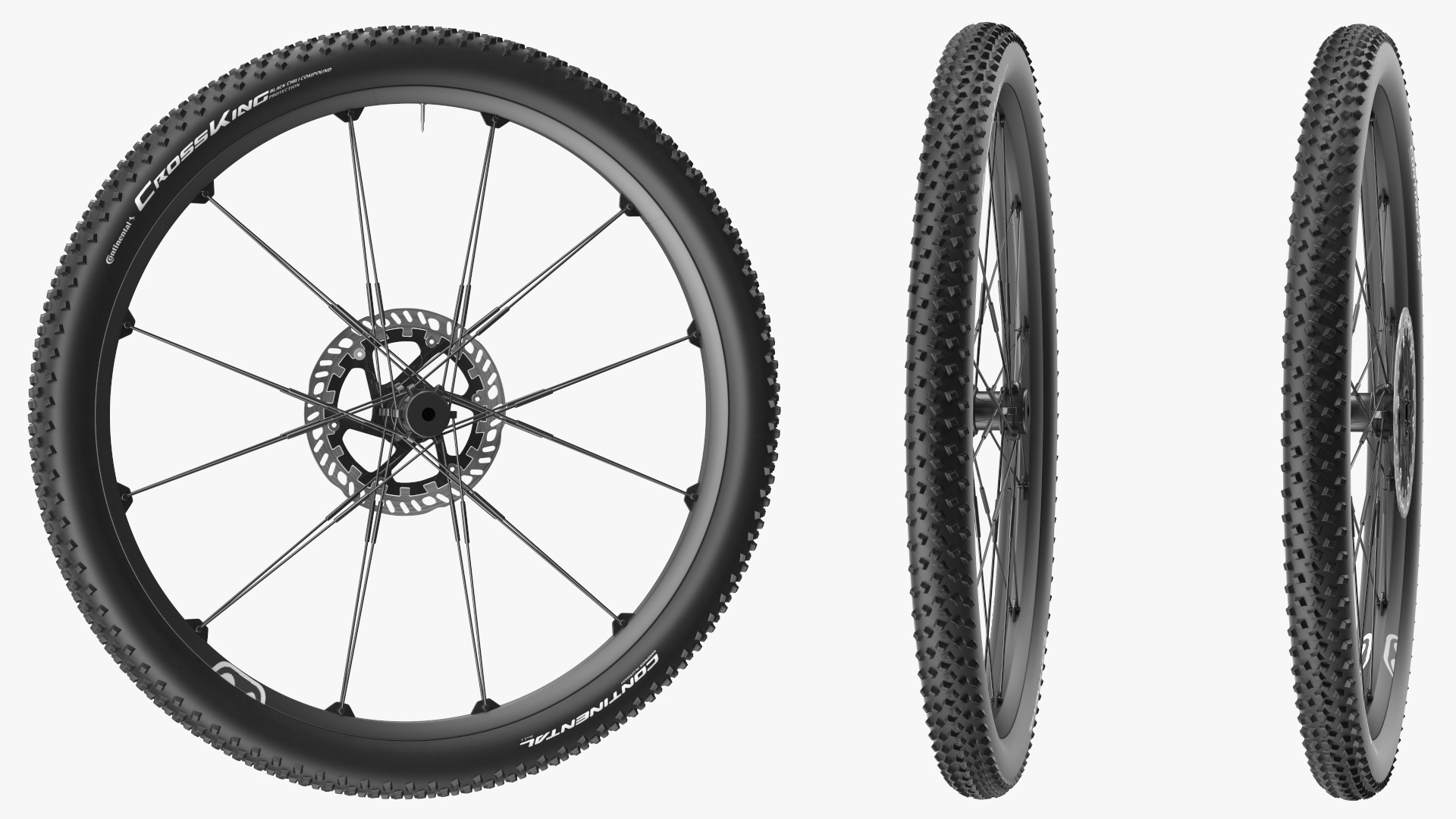 Front Wheel eBike 3D