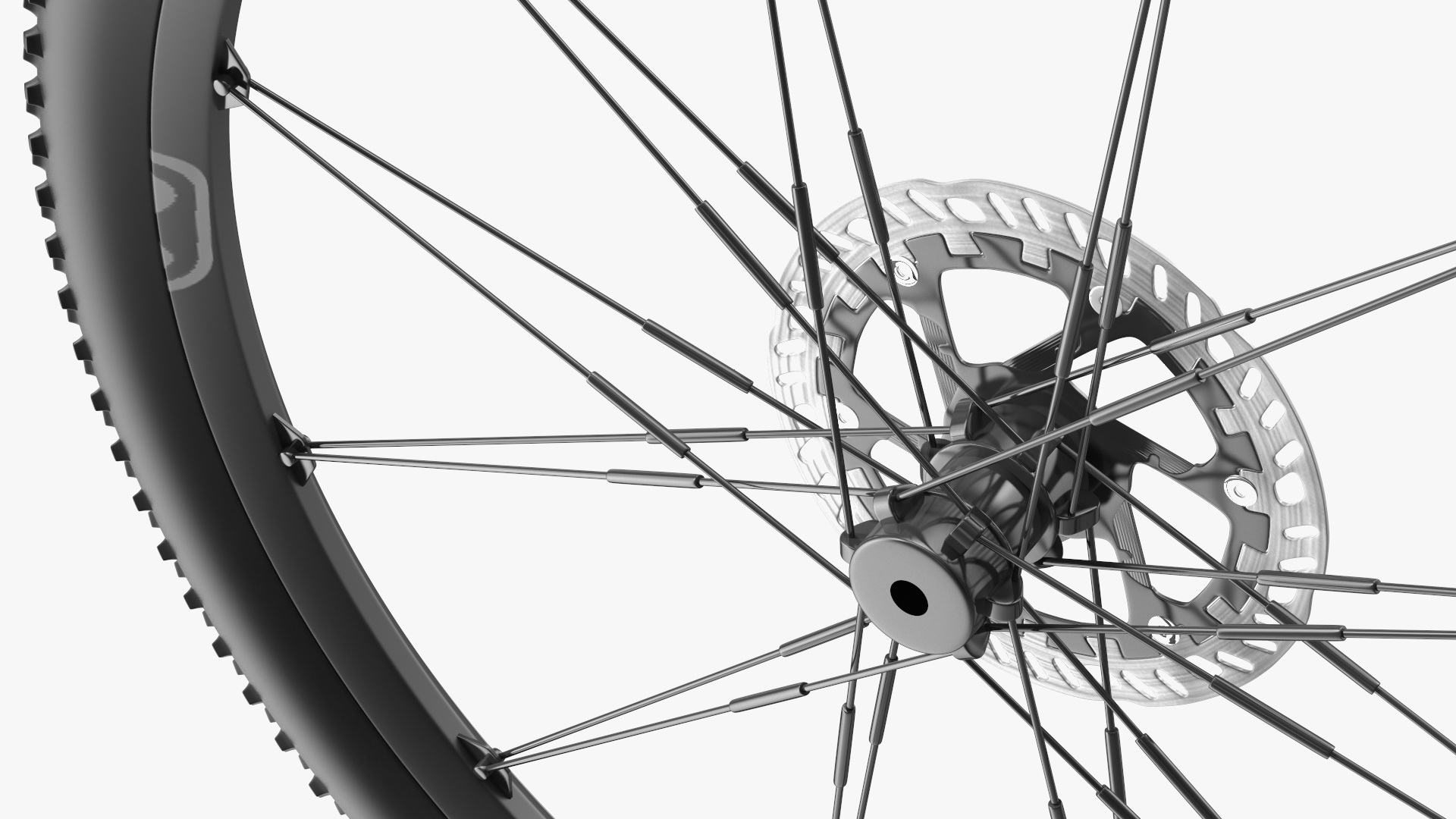 Front Wheel eBike 3D