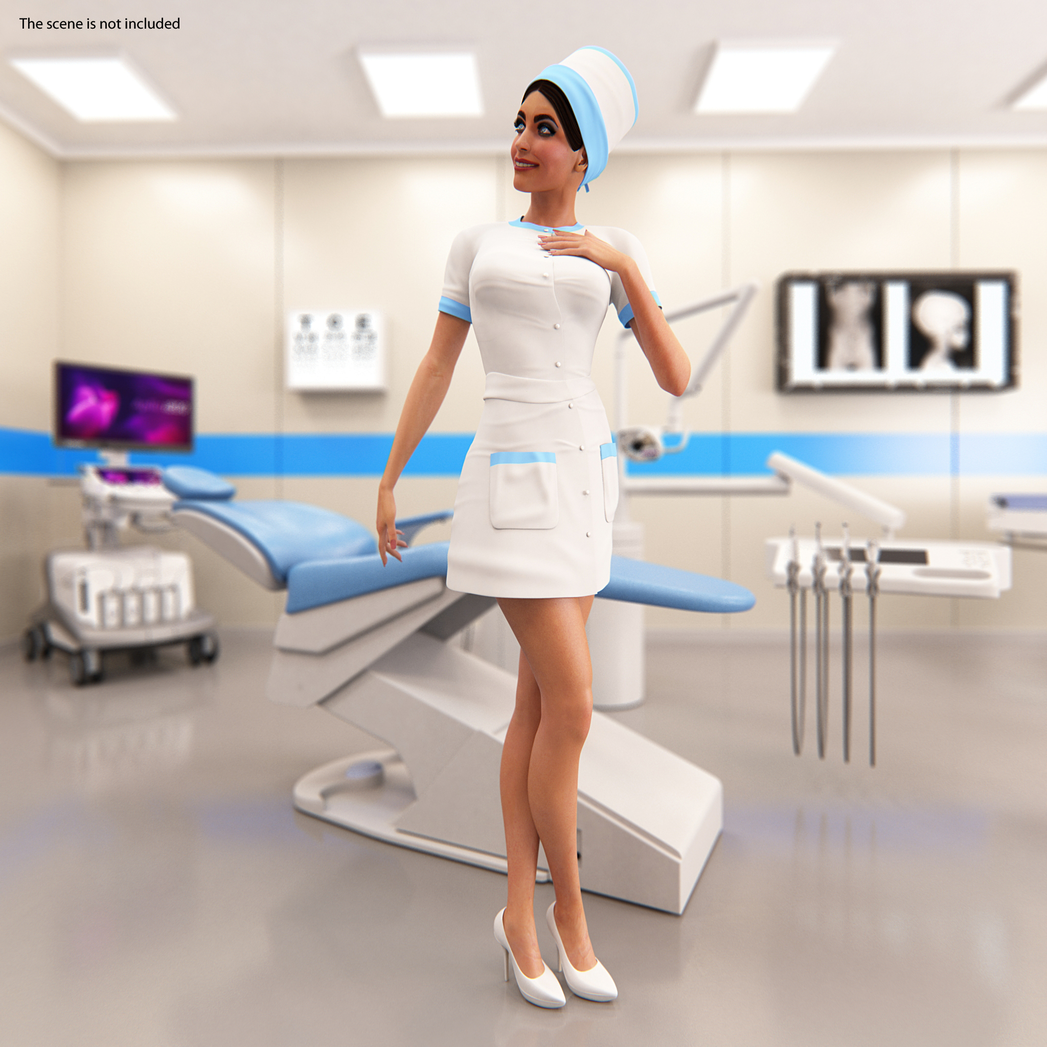 Nurse 3D model