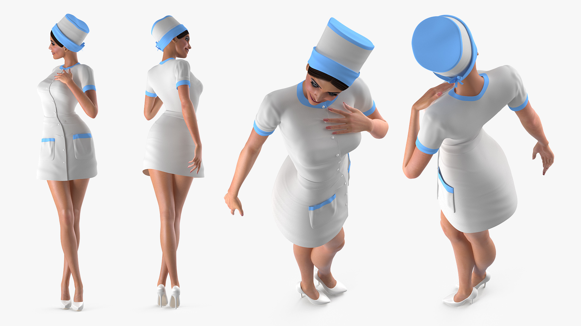 Nurse 3D model