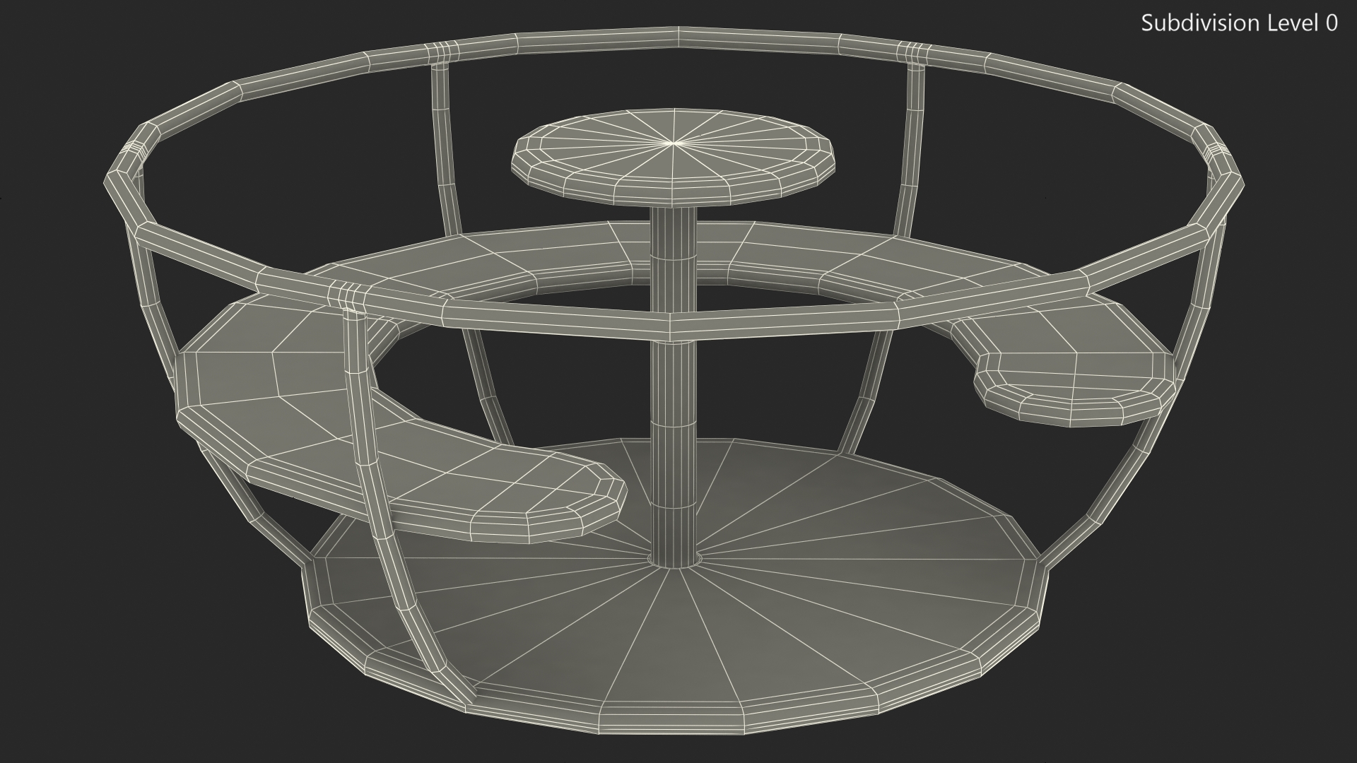 Teacup Spinner 3D model