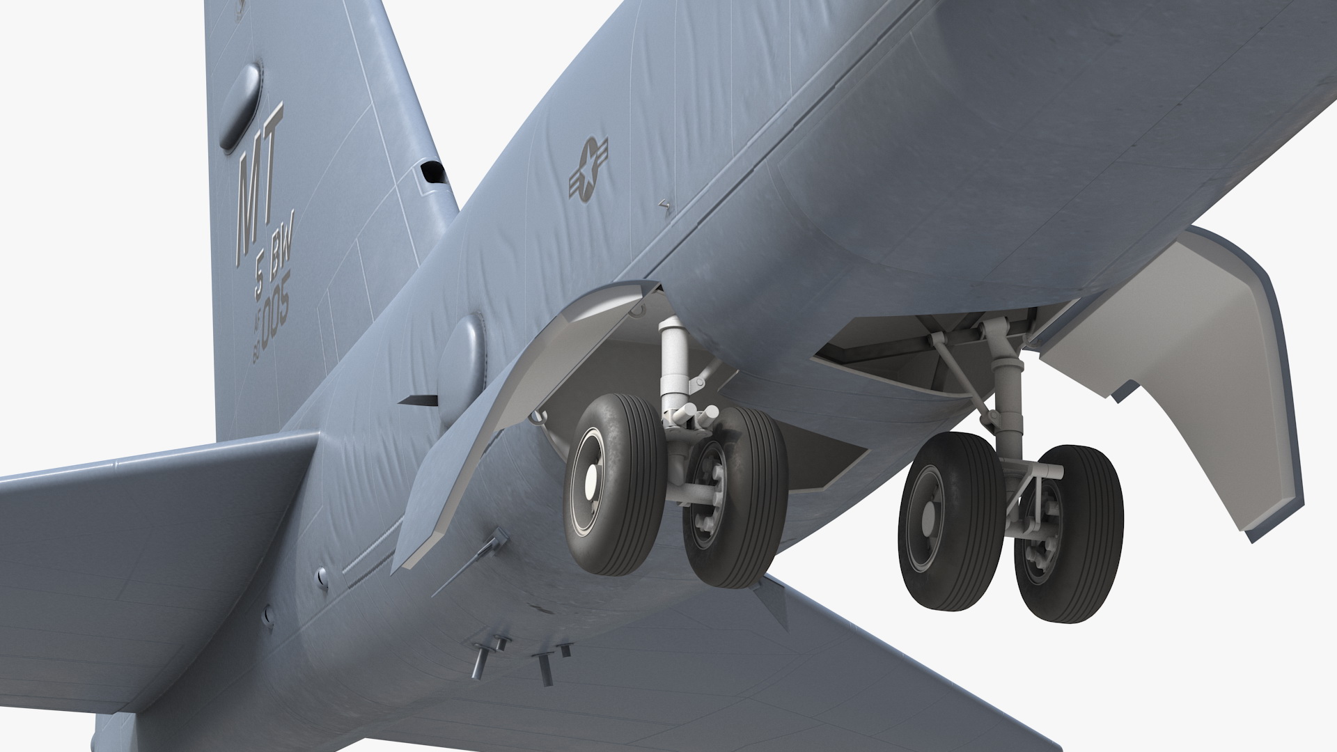 Boeing B52 Stratofortress Strategic Bomber 3D