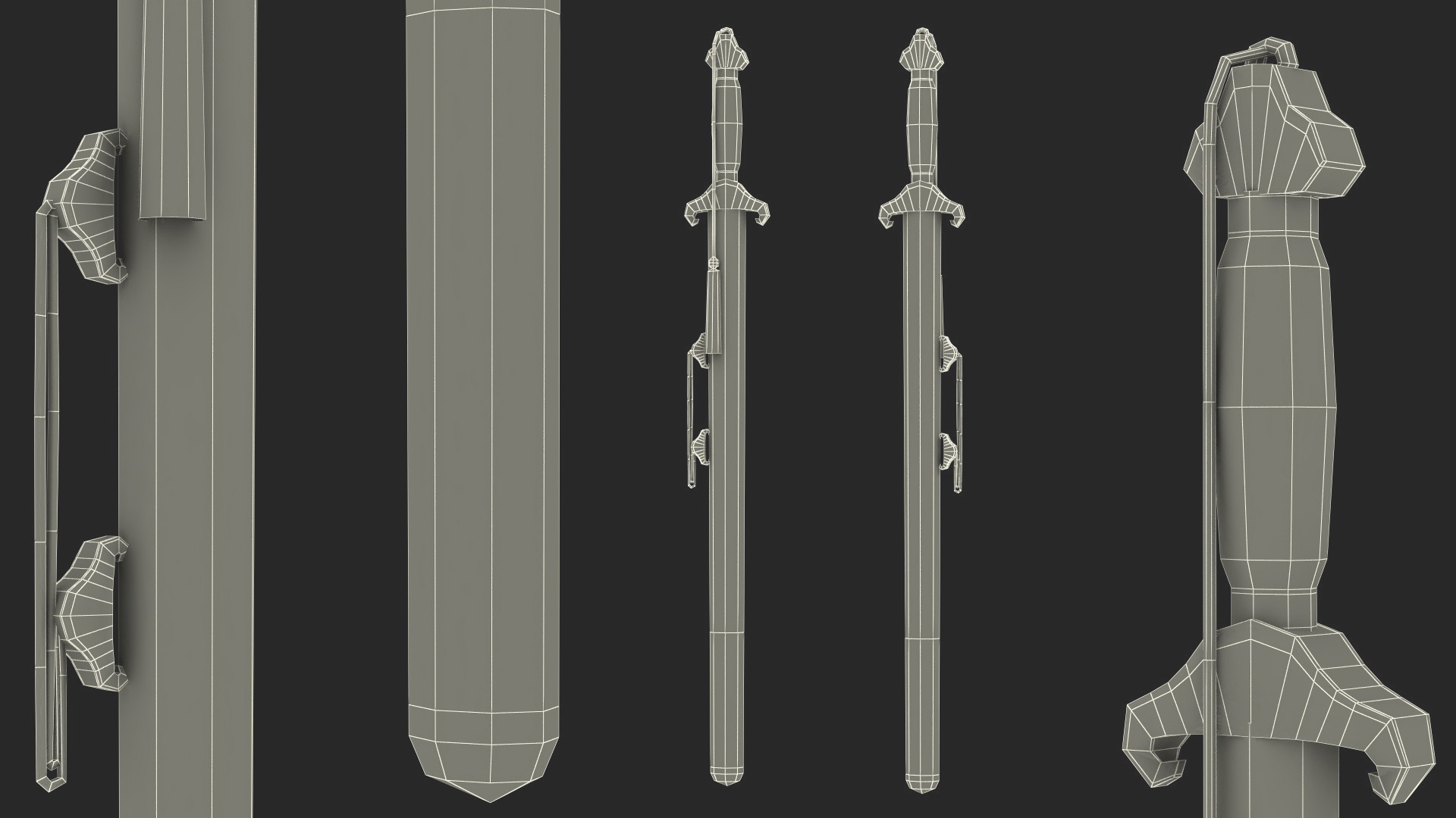 3D model Chinese Traditional Sword