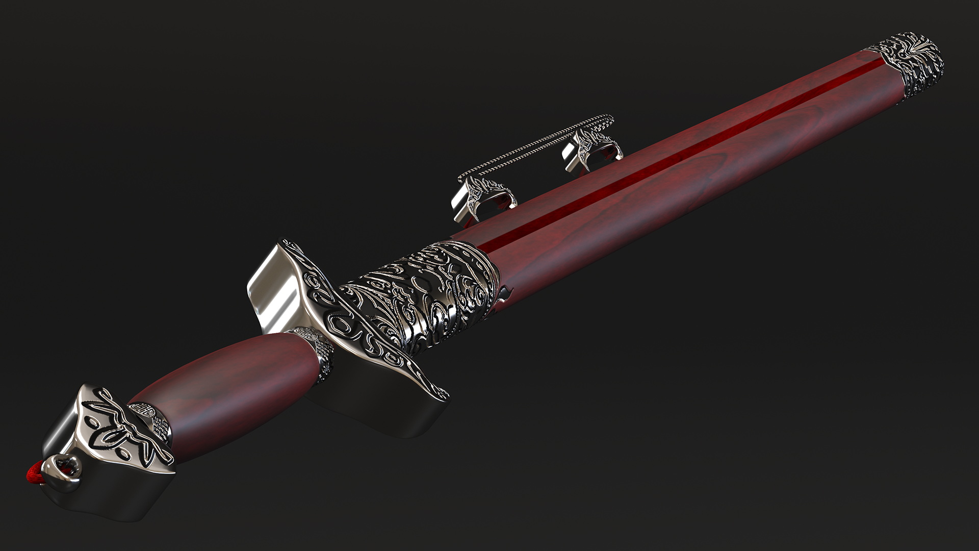 3D model Chinese Traditional Sword