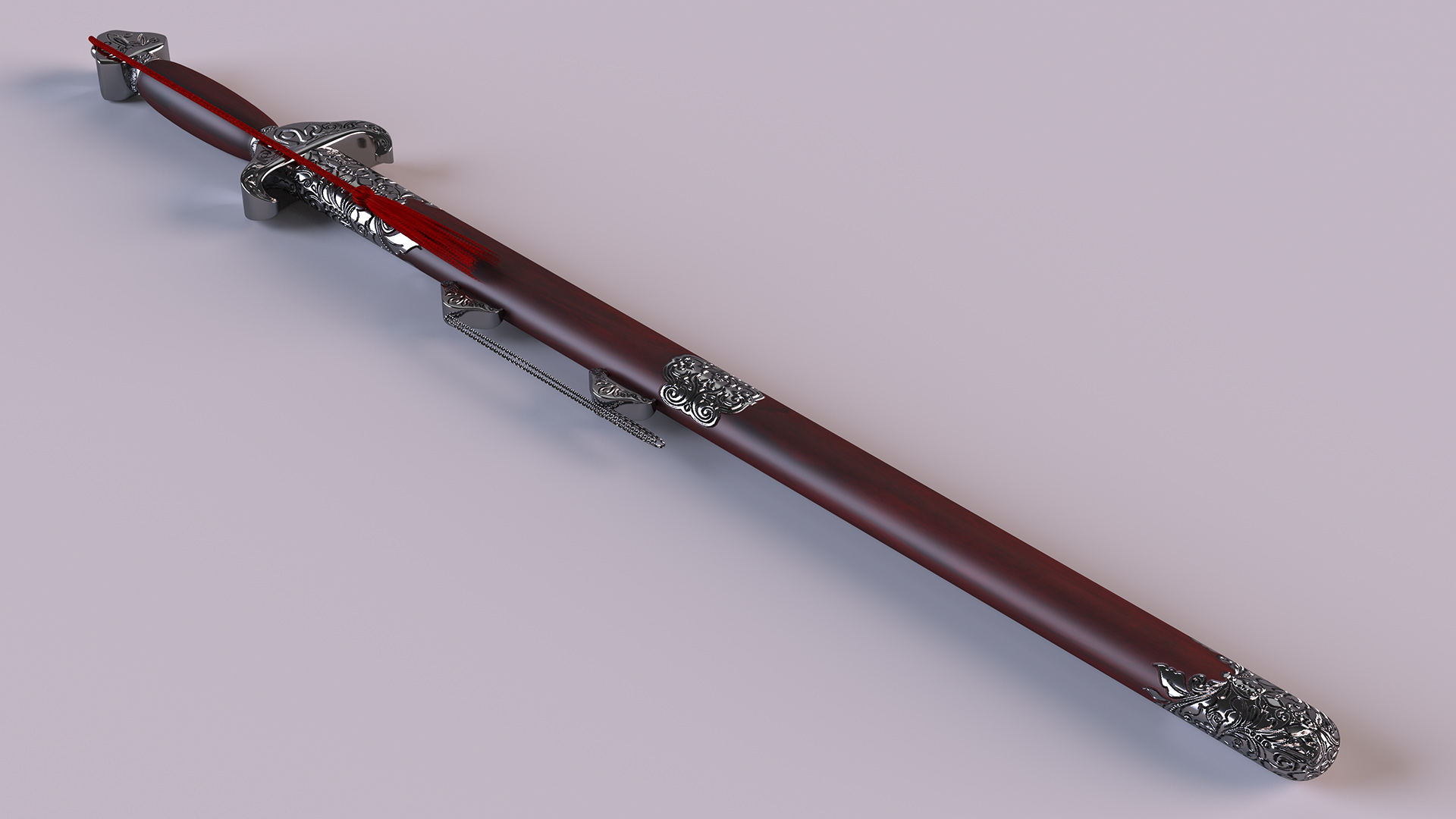 3D model Chinese Traditional Sword