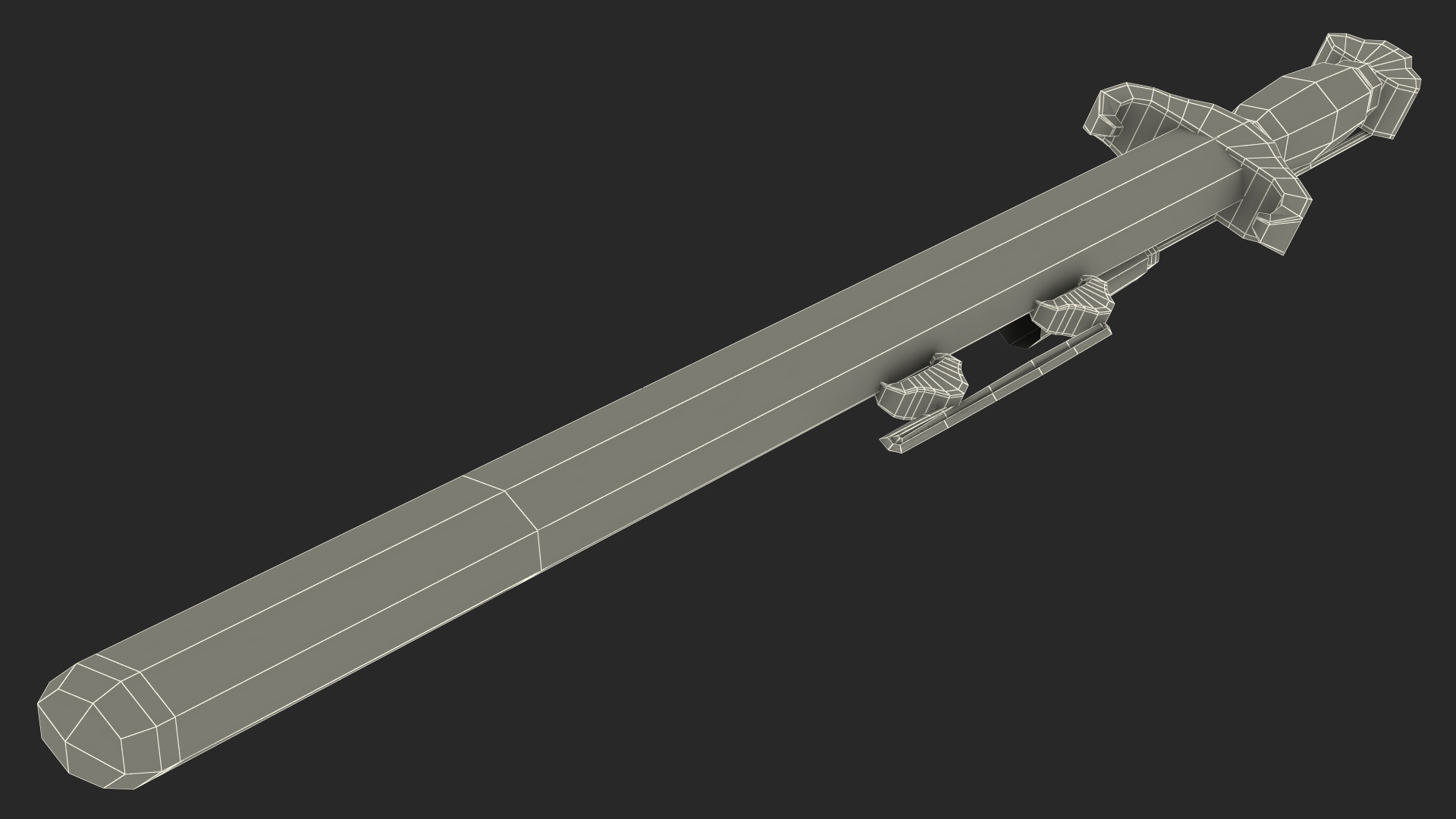 3D model Chinese Traditional Sword