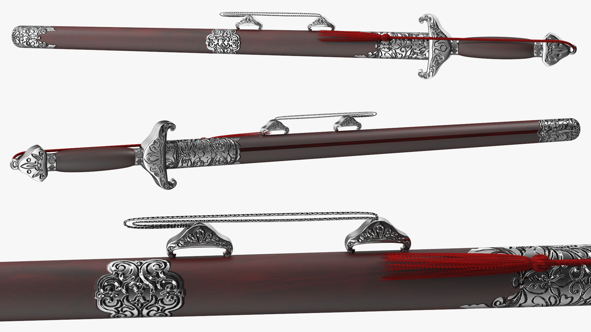 3D model Chinese Traditional Sword