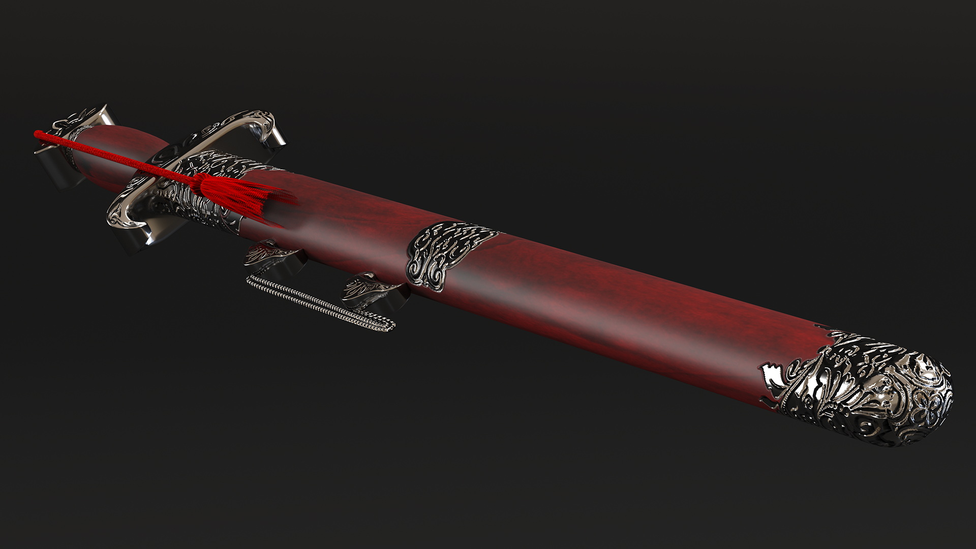 3D model Chinese Traditional Sword