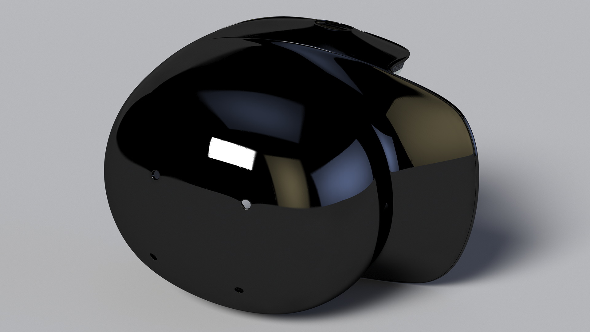 3D model Baseball Helmet Jaw Guard