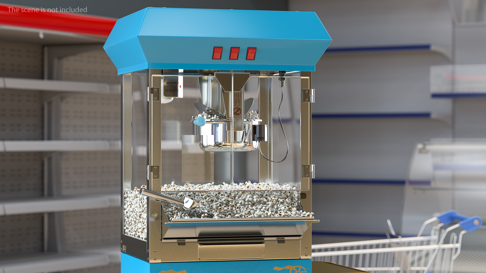 3D model Popcorn Popper Machine Generic