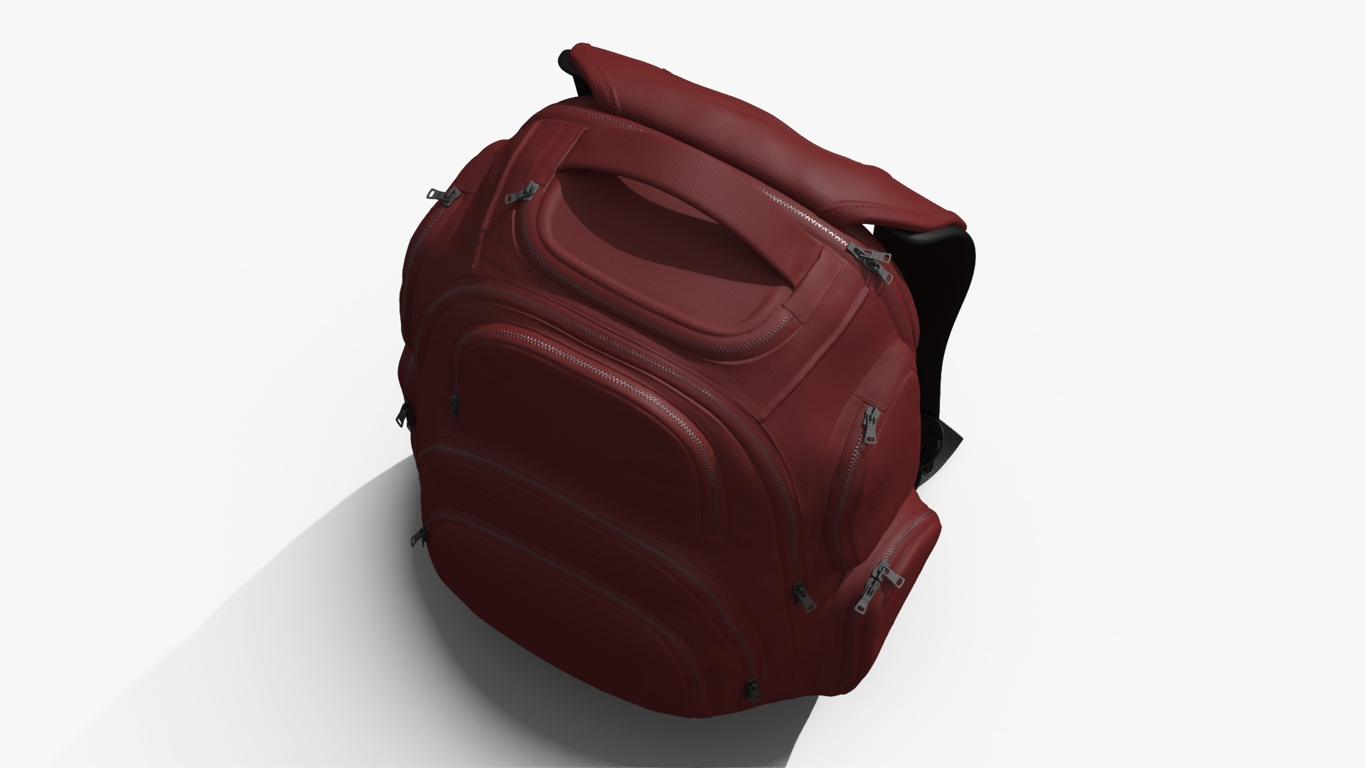 Travel Backpack with Multiple Pockets 3D