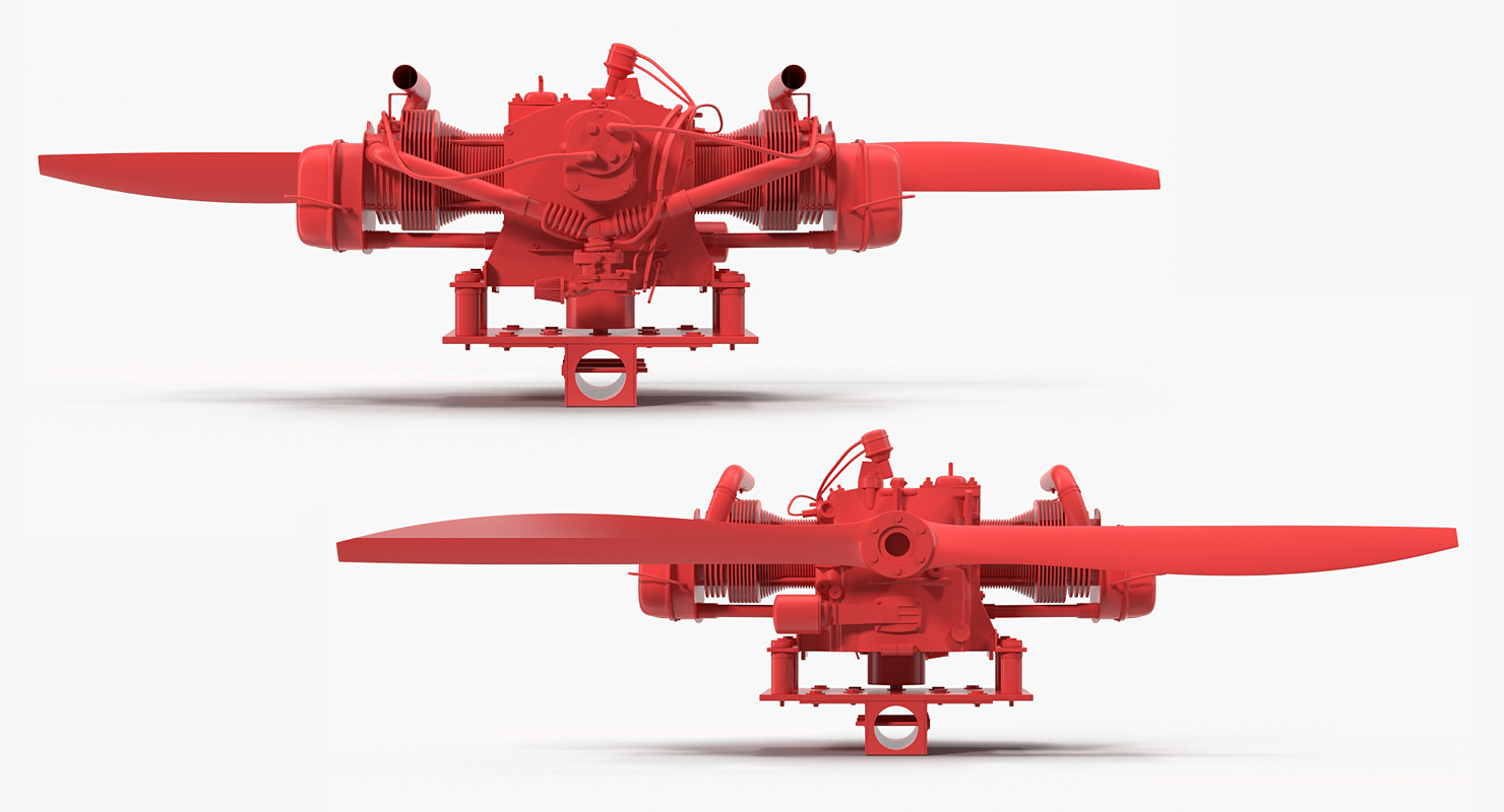 Chotia Weedhopper Engine 3D model