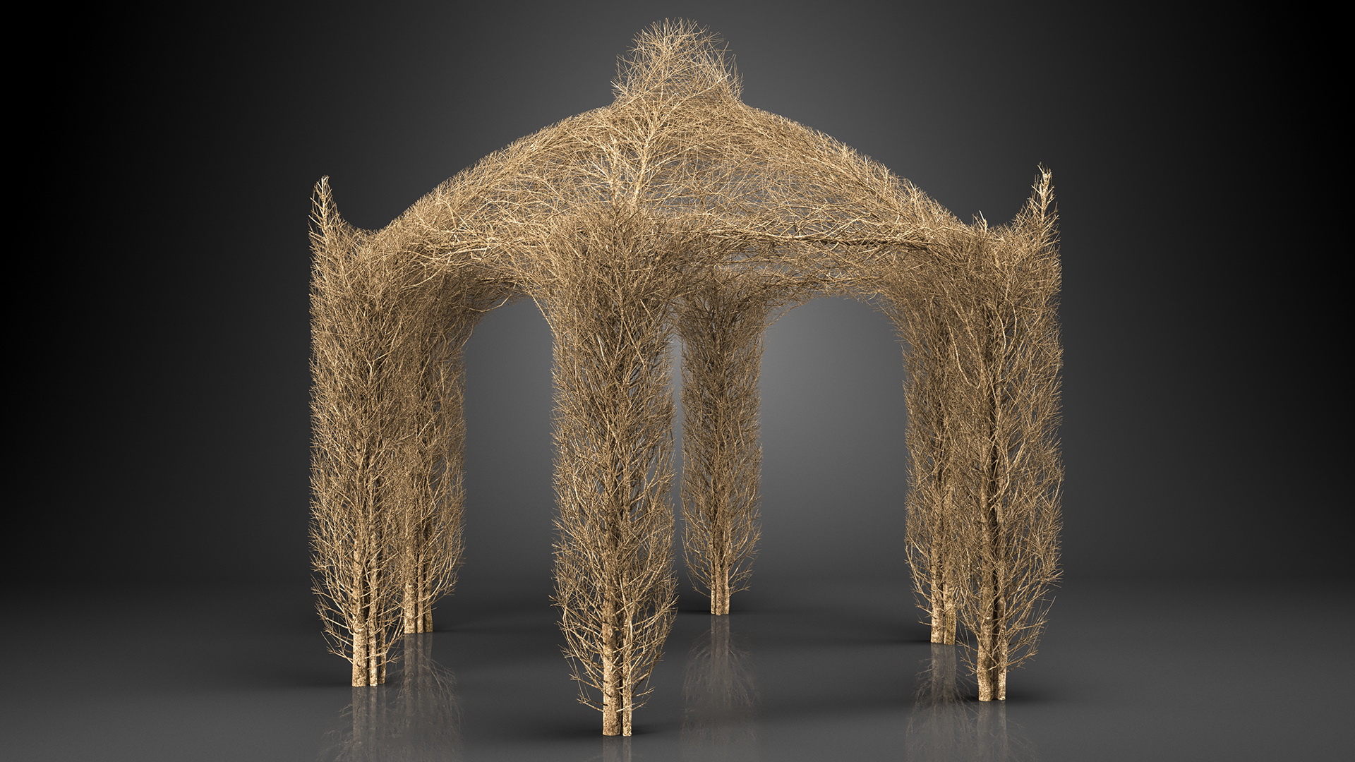 3D Branch Gazebo model