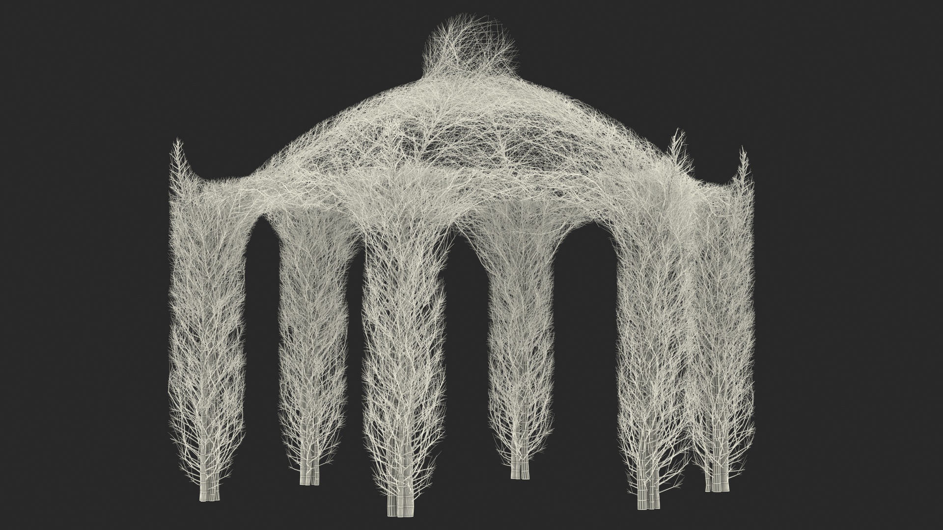 3D Branch Gazebo model