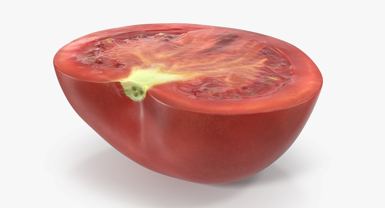 3D Half Tomato