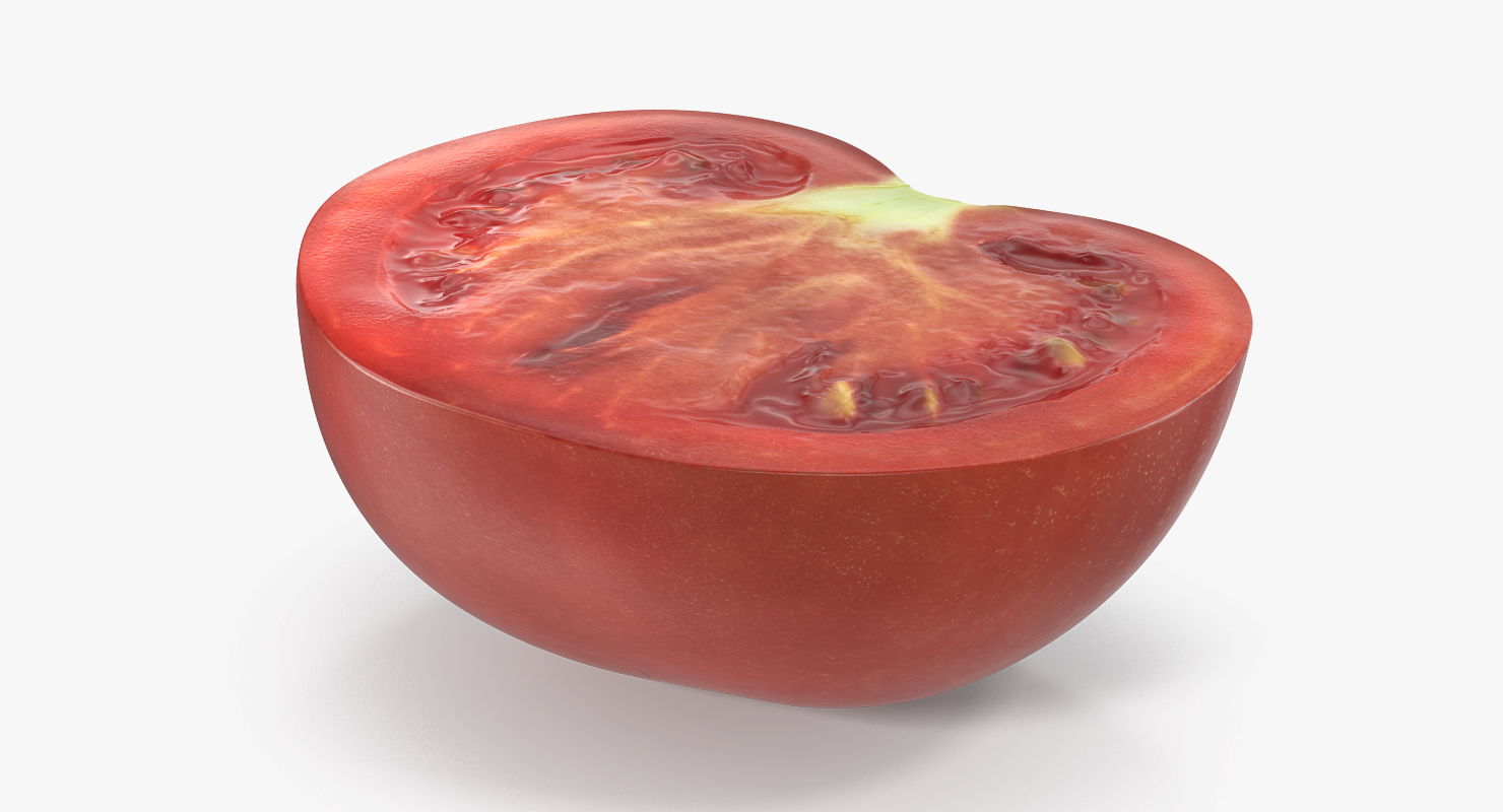 3D Half Tomato