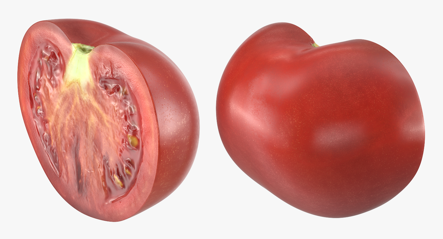 3D Half Tomato