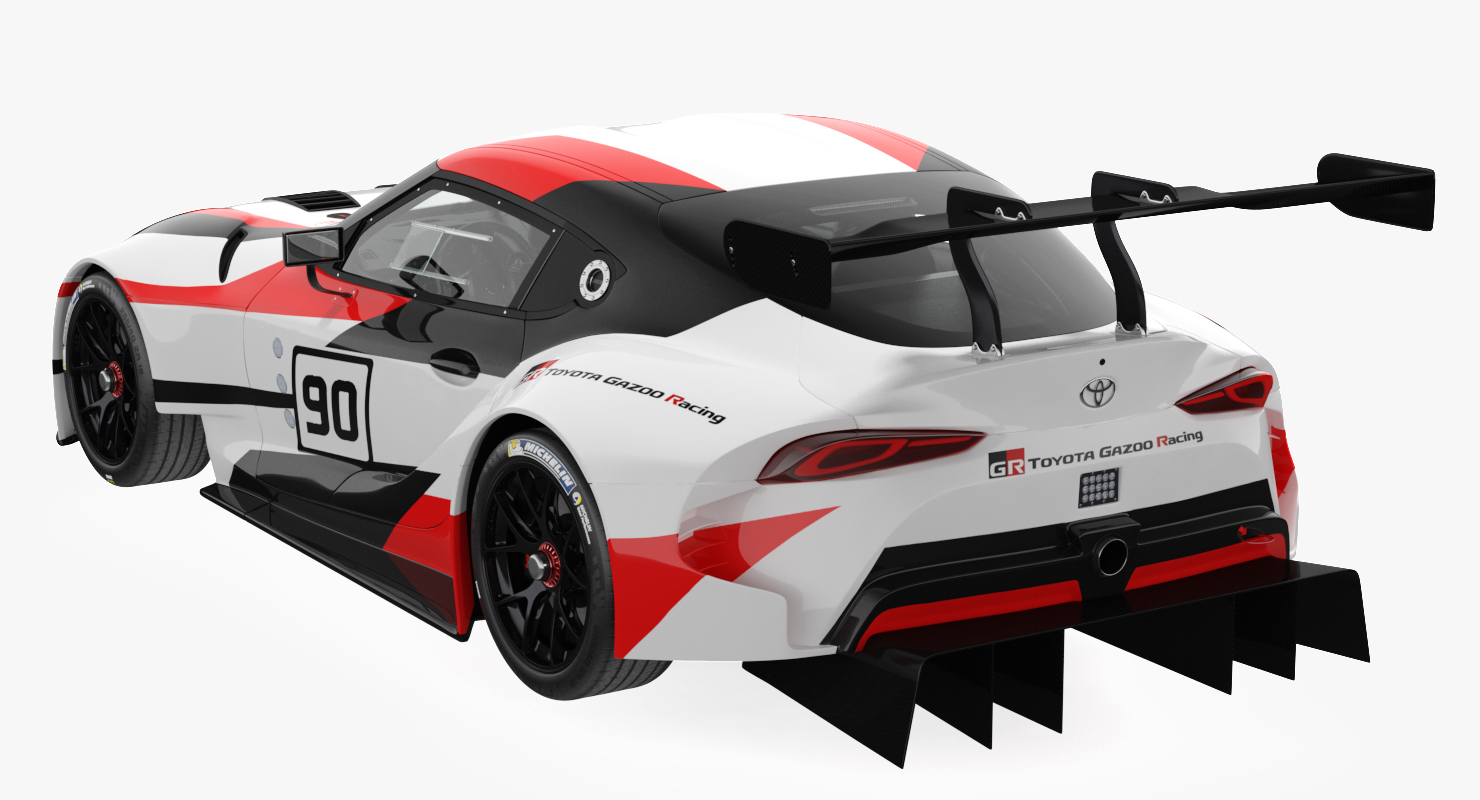 3D Toyota Supra Gazoo Racing Concept model