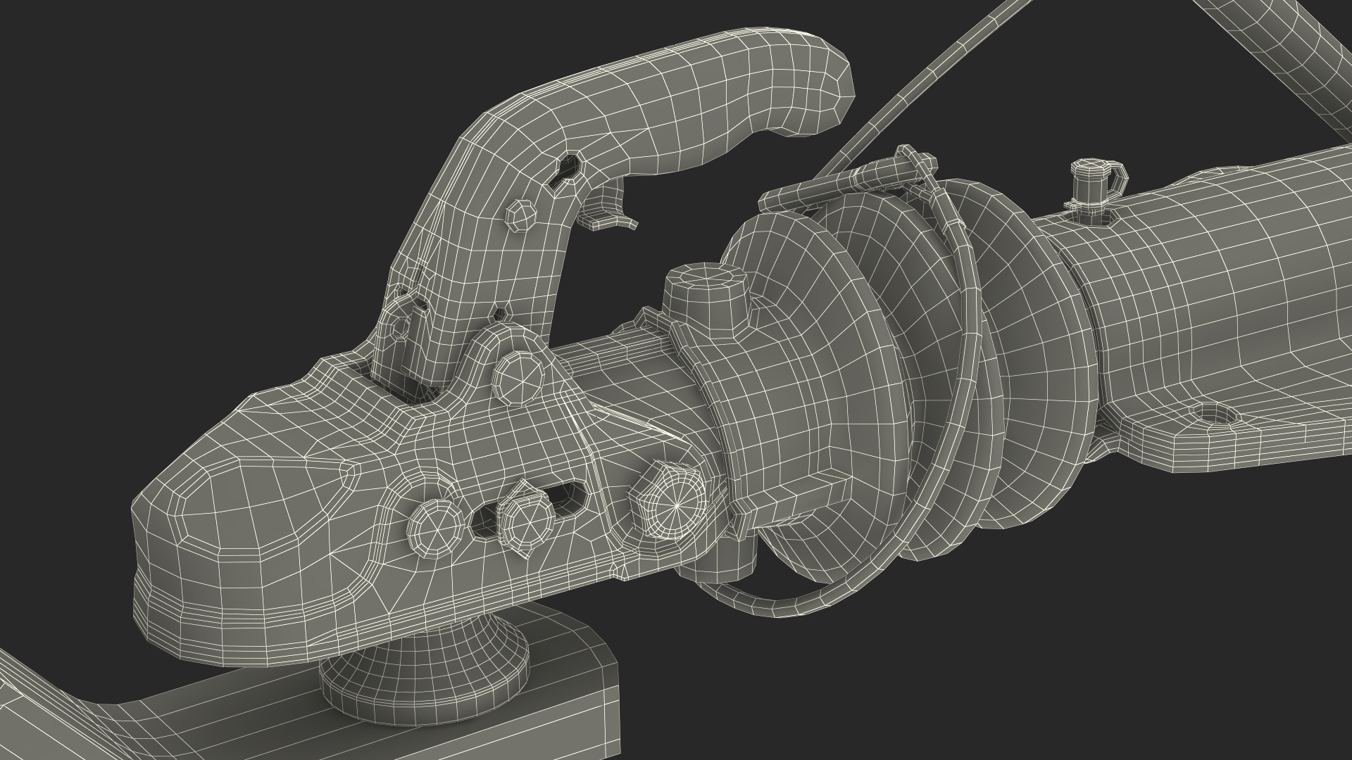 Trailer Hitch Receiver and Trailer Coupling Clamp 3D model