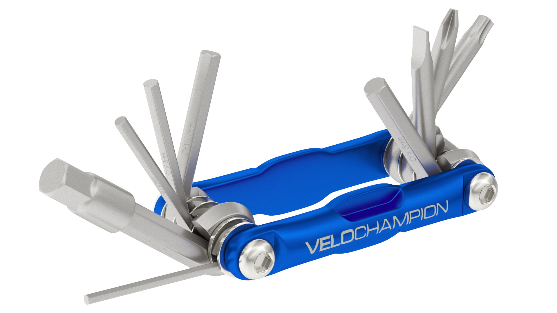 3D VeloChampion MLT10 Bike Multi Tool Folded