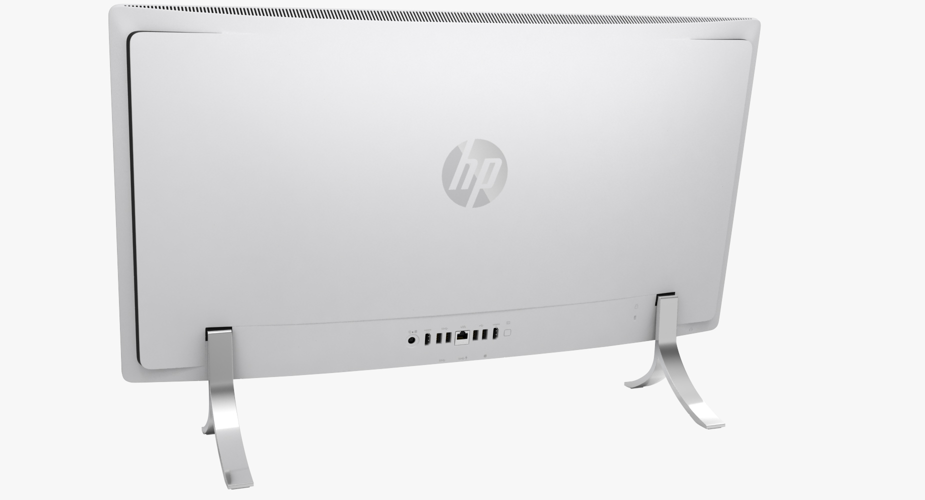 3D model HP ENVY 24qe Touch All In One Desktop PC