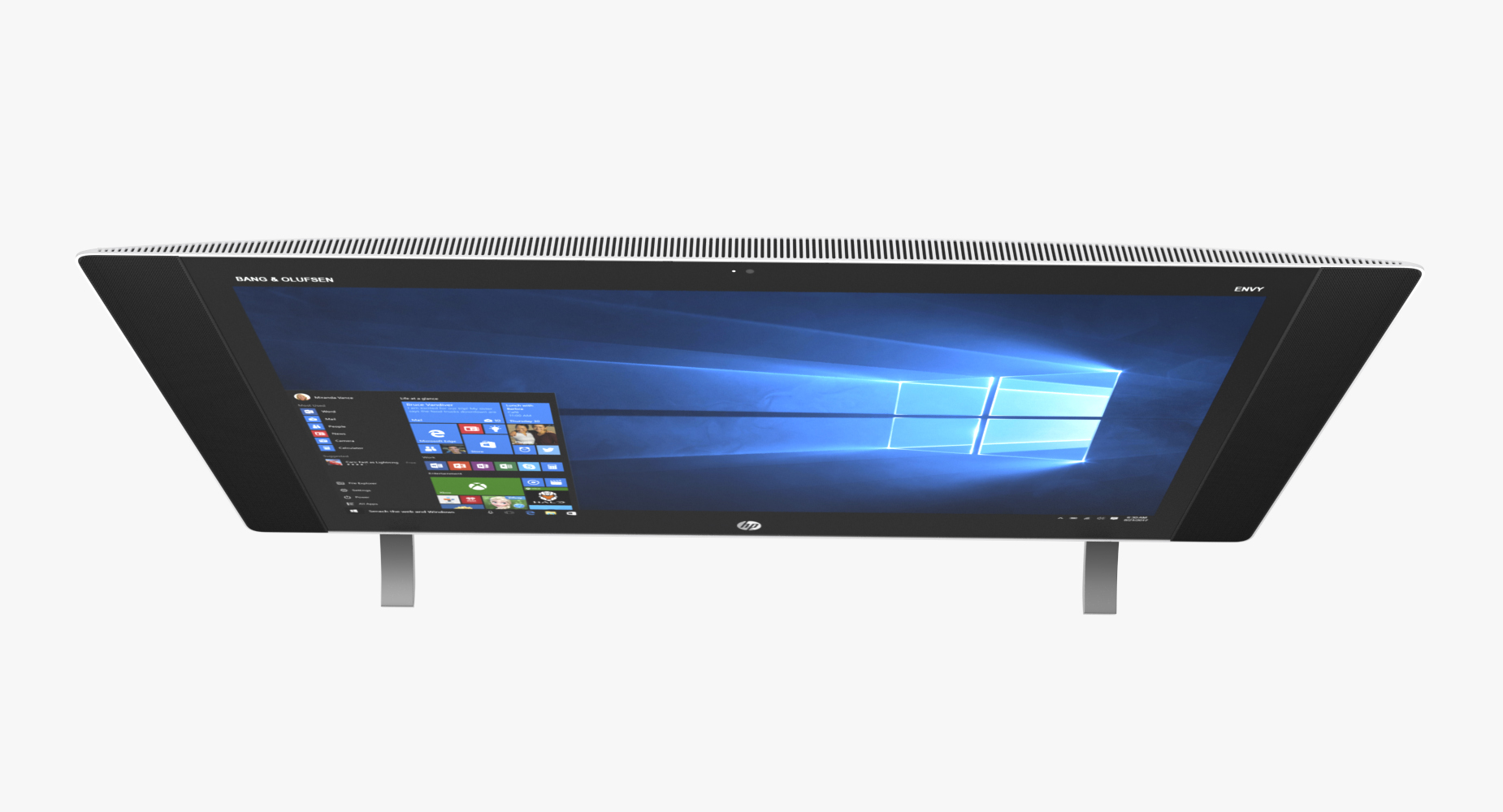 3D model HP ENVY 24qe Touch All In One Desktop PC